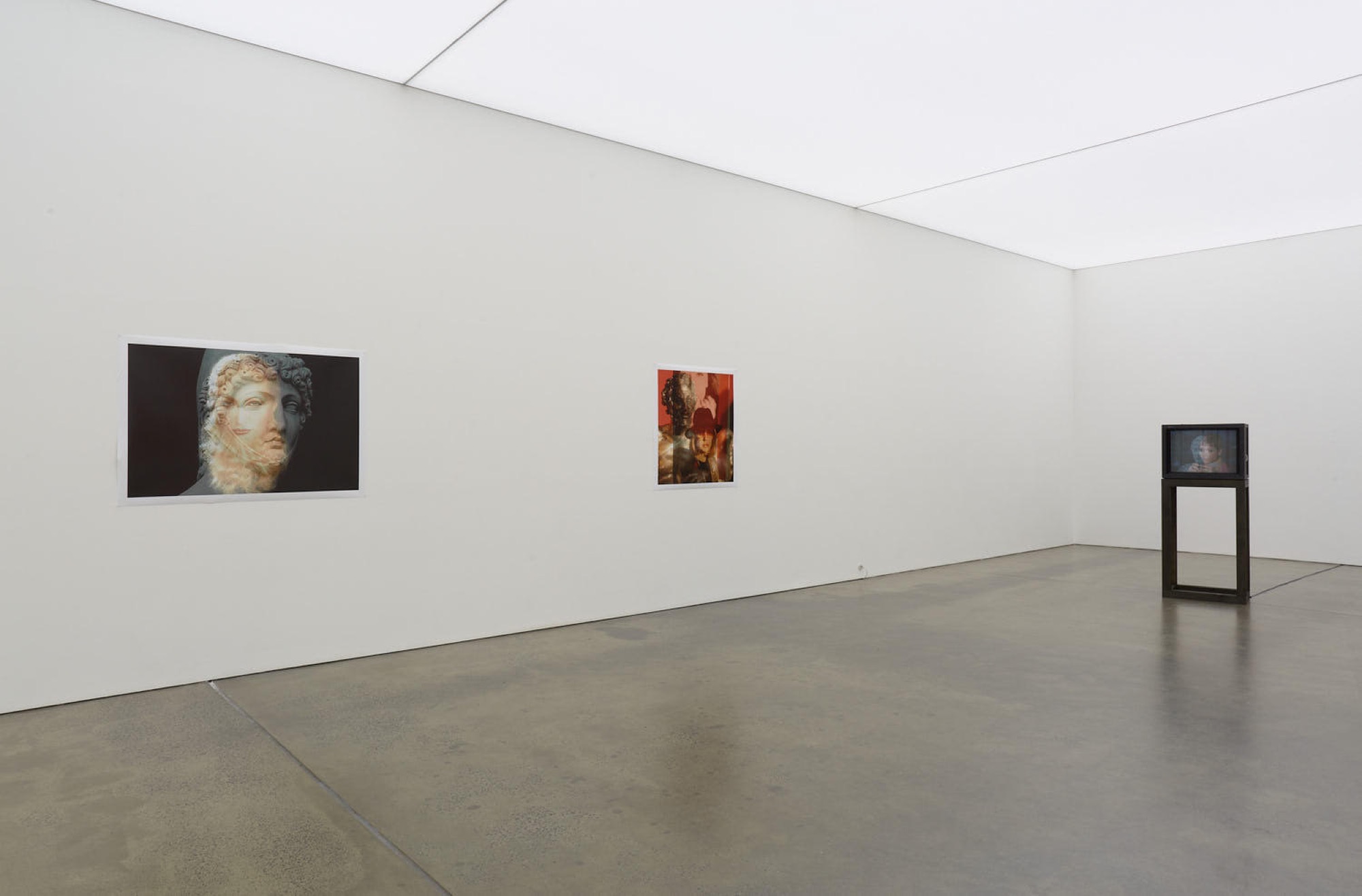 Installation view, Damiano Bertoli, <em>Superpositions</em>, Neon Parc, Melbourne, 2020. Photo: Christo Crocker.