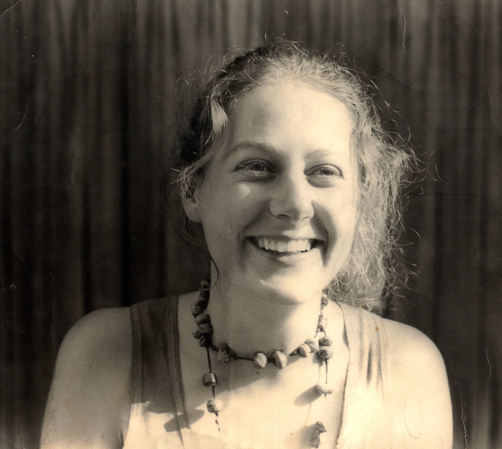 Philippa Cullen, <em>c. 1972</em>. Collection of Stephen Jones. Photo: Lillian Kristall.