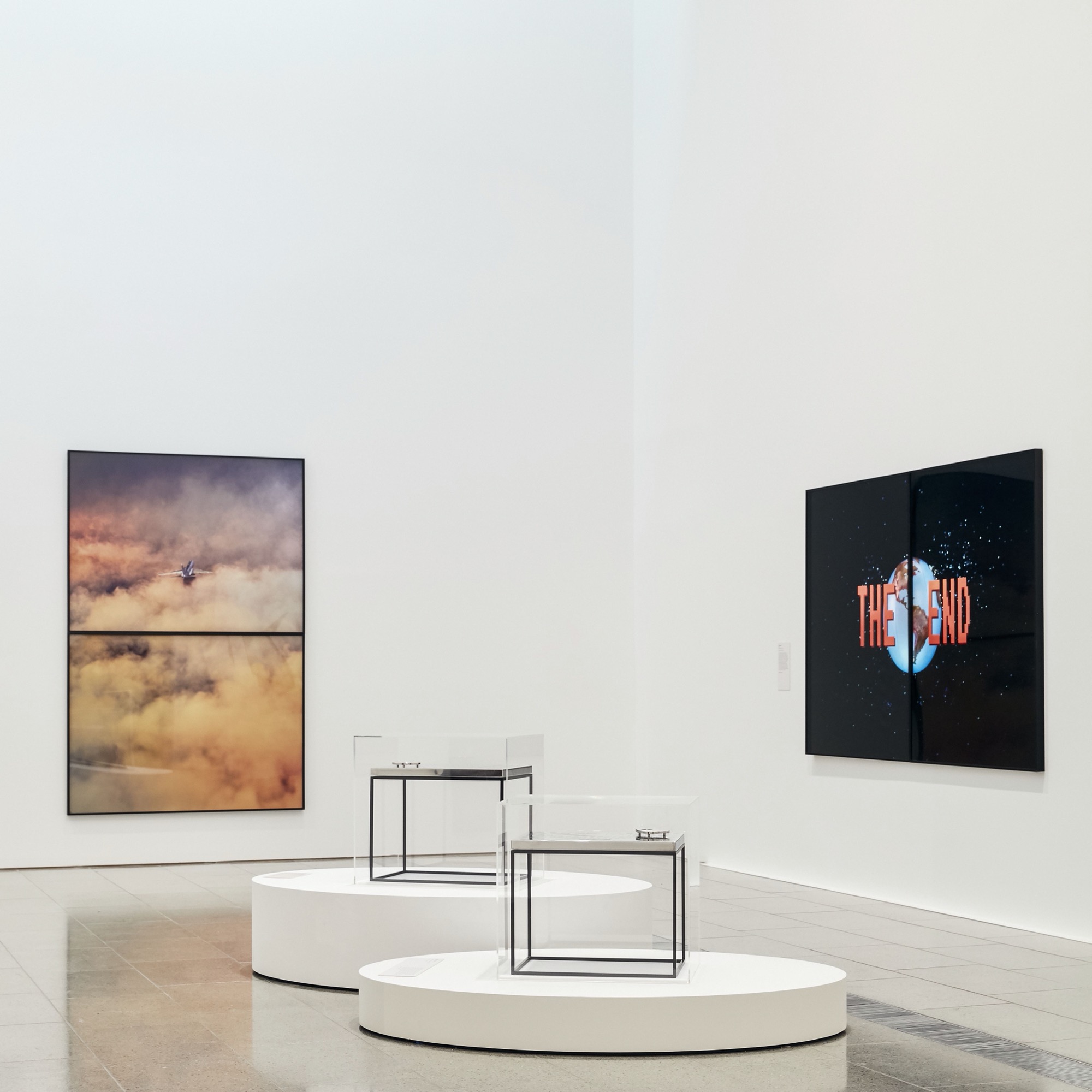 Installation view of <em>Darren Sylvester: Carve A Future, Devour Everything, Become Something</em> at The Ian Potter Centre: NGV Australia from 1 March – 30 June 2019. Photo: Tom Ross.