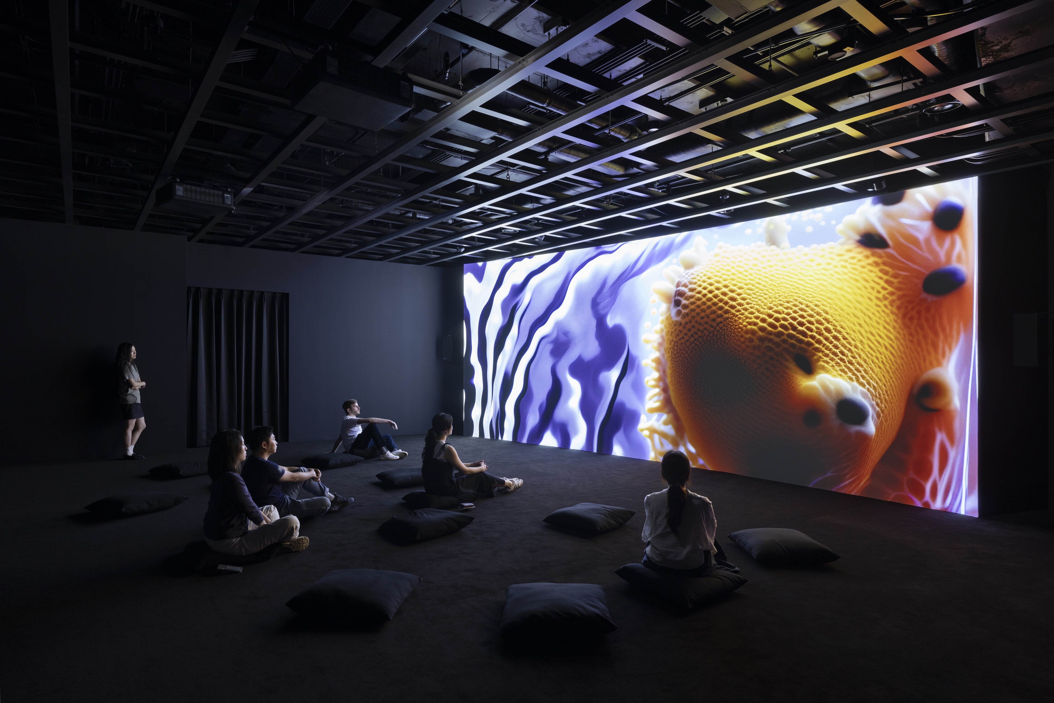 <p>Anicka Yi, <em>Each Branch of Coral Holds Up the Light of the</em> <em>Moon</em>, 2024, installation view, <em>Anicka Yi: There Exists Another</em> <em>Evolution, But In This One</em>, Leeum Museum of Art, Seoul 2024. © Anicka Yi / Artists Rights Society (ARS), New York. Courtesy of the artist; Gladstone Gallery; and Leeum Museum of Art</p>