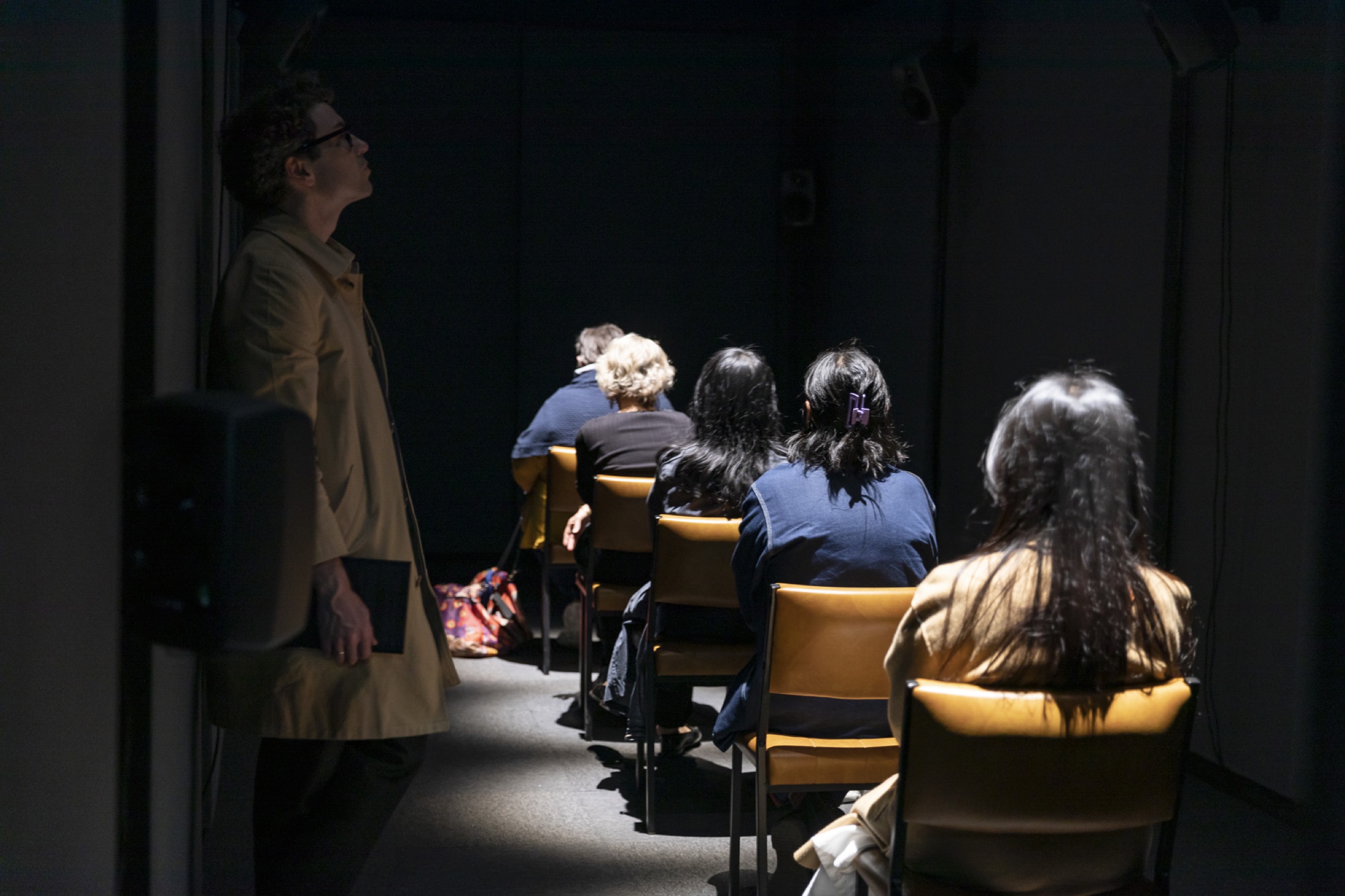 Opening event, <em>Data Relations</em> 2022, Australian Centre for Contemporary Art, Melbourne. Courtesy the artist. Photograph: Lucy Foster