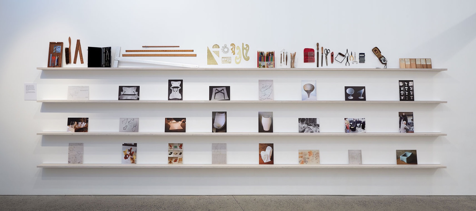 Installation view. Design for Life: Grant and Mary Featherston, 2018, Heide Museum of Modern Art, Melbourne. Photograph: Christian Capurro.