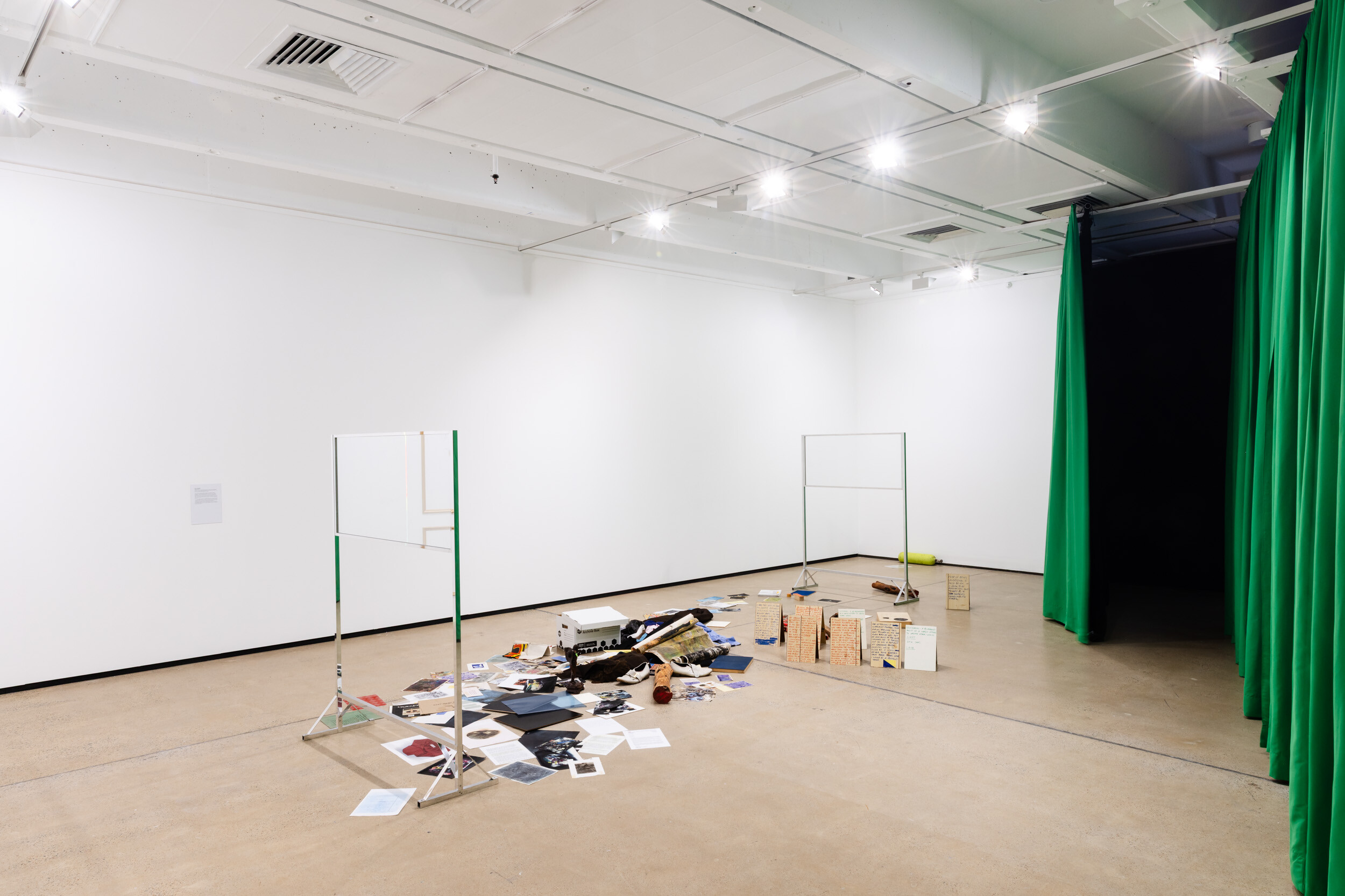 <p>Stuart Ringholt, <em>Yoga Art</em> (2001/25). Photo by Josef Ruckli, courtesy of Institute of Modern Art.</p>