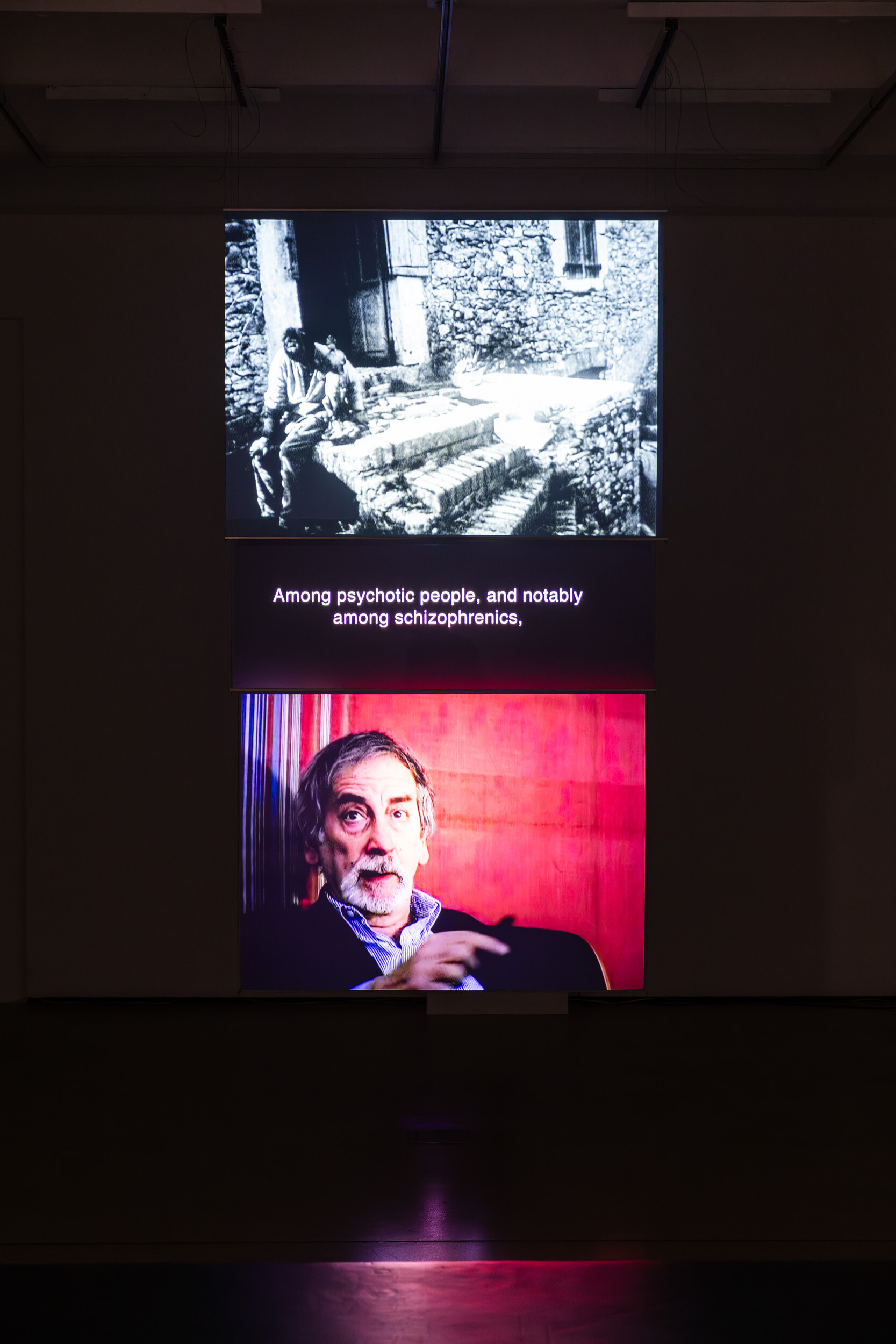<p>Angela Melitopoulos and Maurizio Lazzarato, <em>Assemblages</em> (2010). Photo by Josef Ruckli, courtesy of Institute of Modern Art.</p>