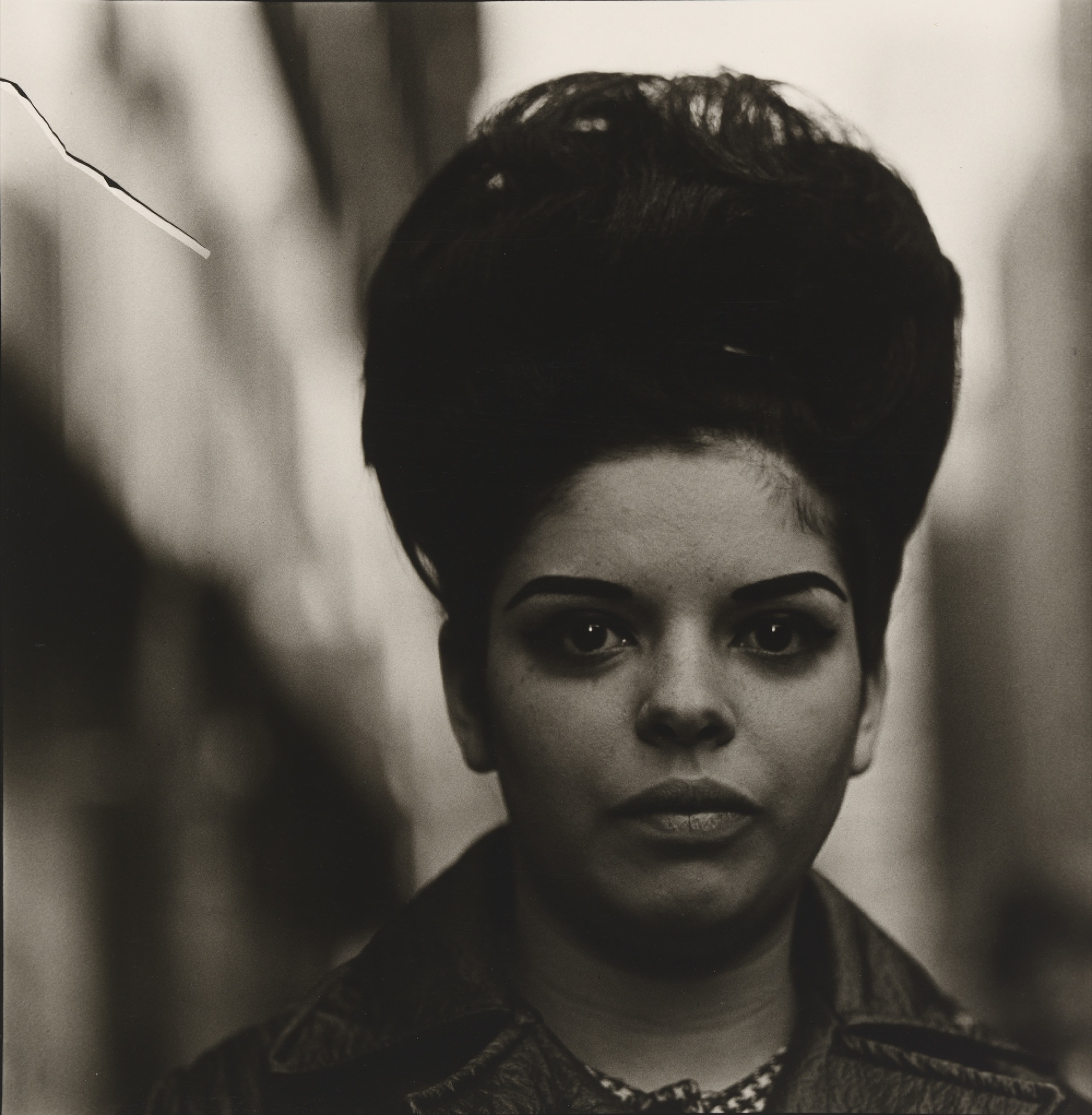 Diane Arbus, <em>Woman with a beehive hairdo</em>, 1965, gelatin silver photograph, National Gallery of Australia, Canberra, Purchased 1981.