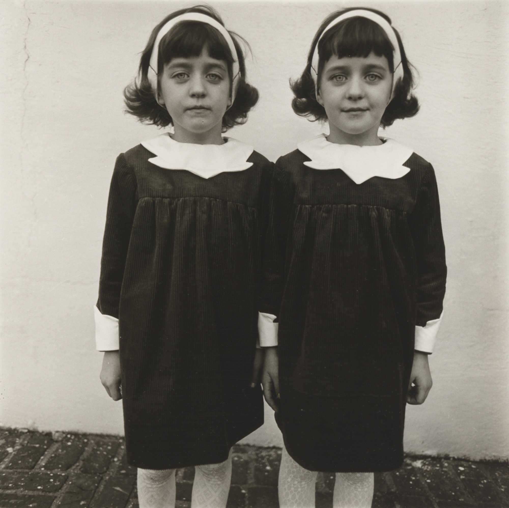 Diane Arbus, <em>Identical twins, Roselle, N.J., 1966,</em> 1966, gelatin silver photograph, National Gallery of Australia, Canberra, Purchased 1980.