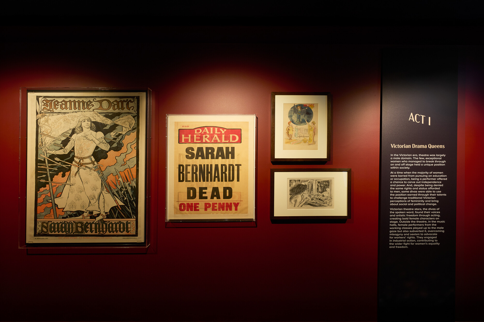 <p>Installation view of <em>DIVA</em> at Australian Museum of Performing Arts, Arts Centre Melbourne. Photo: Astrid Mulder</p>