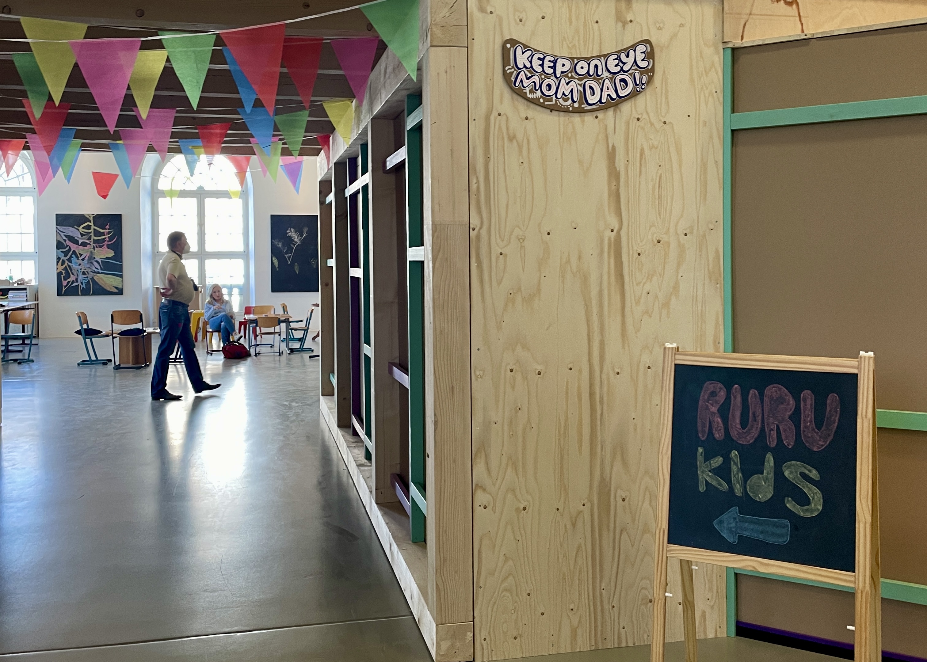 Installation view of RURU KIDS, Friedericianum, documenta fifteen.