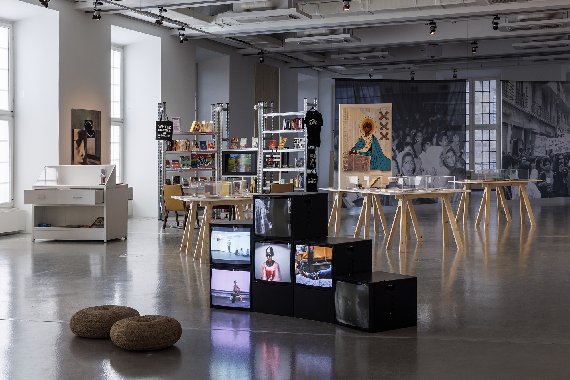 documenta fifteen: Asia Art Archive, 2022, The Black Archives, 2022, installation view, Fridericianum, Kassel, June 11, 2022, photo: Frank Sperling
