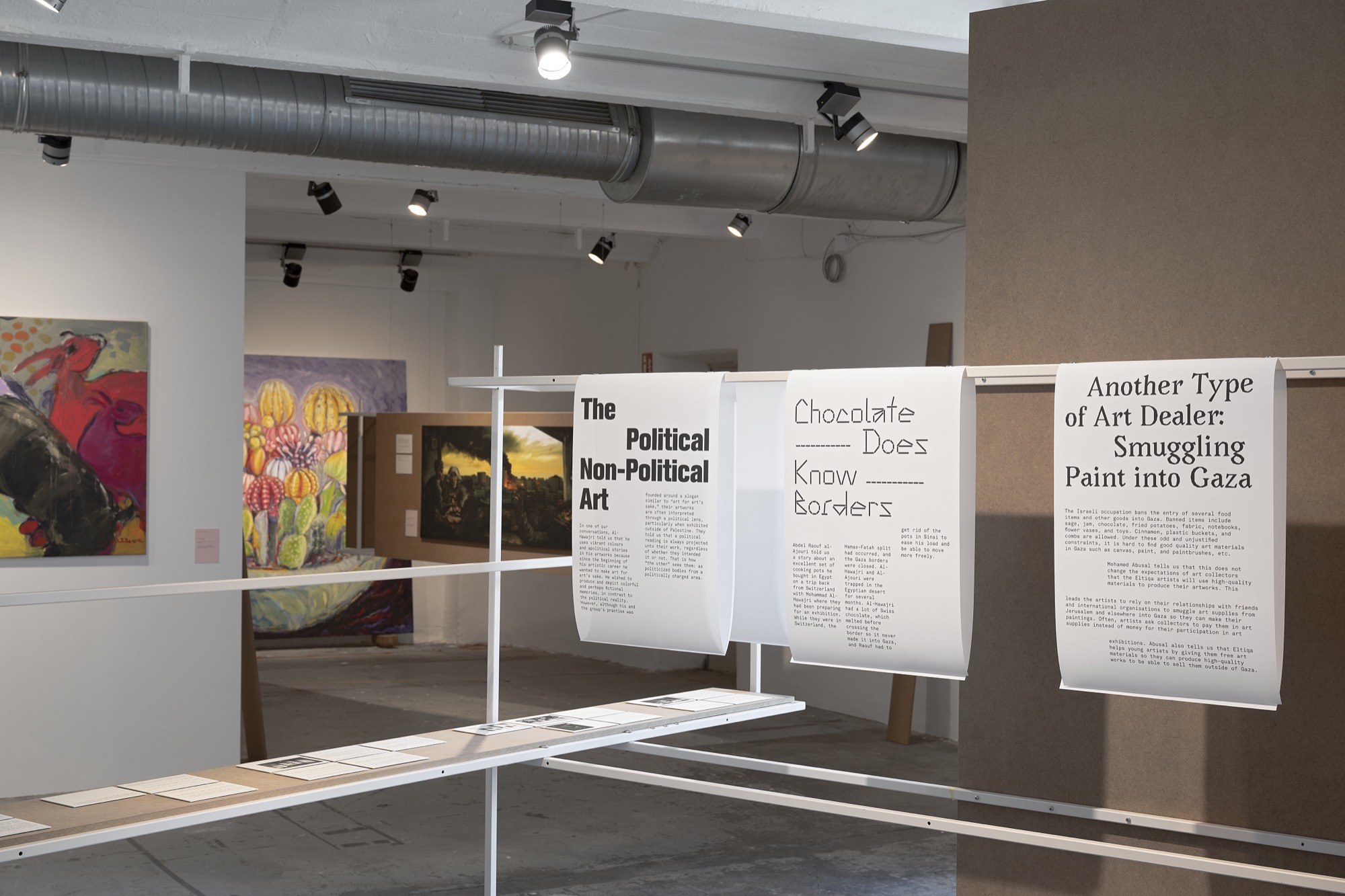documenta fifteen: The Question of Funding hosts Eltiqa, 2022, installation view, WH22, Kassel, June 15, 2022, photo: Nils Klinger