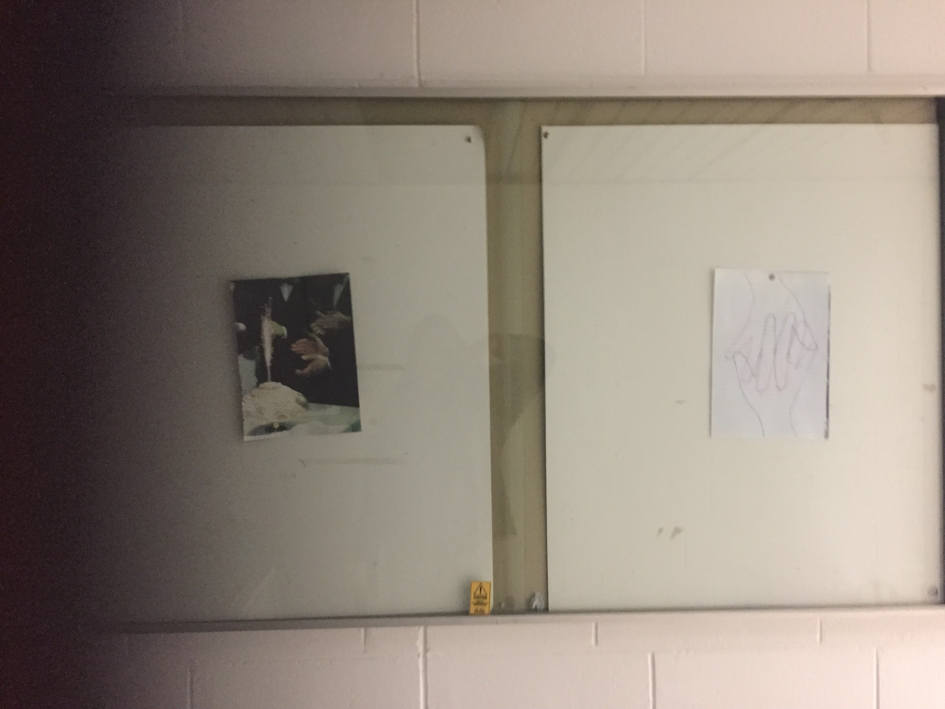 <p>Katherine Botten, Untitled, 2021, inkjet print, pencil on paper. Monash University Caulfield campus. Photo: Katherine Botten.</p>