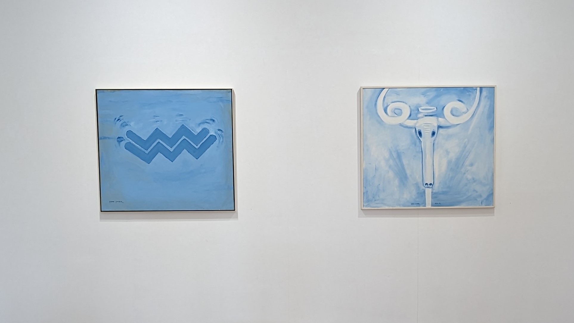 Installation image of <em>Edwin Tanner: A selection of paintings and prints from the Estate</em>. Image courtesy The Estate of Edwin Tanner and Charles Nodrum Gallery, Melbourne.