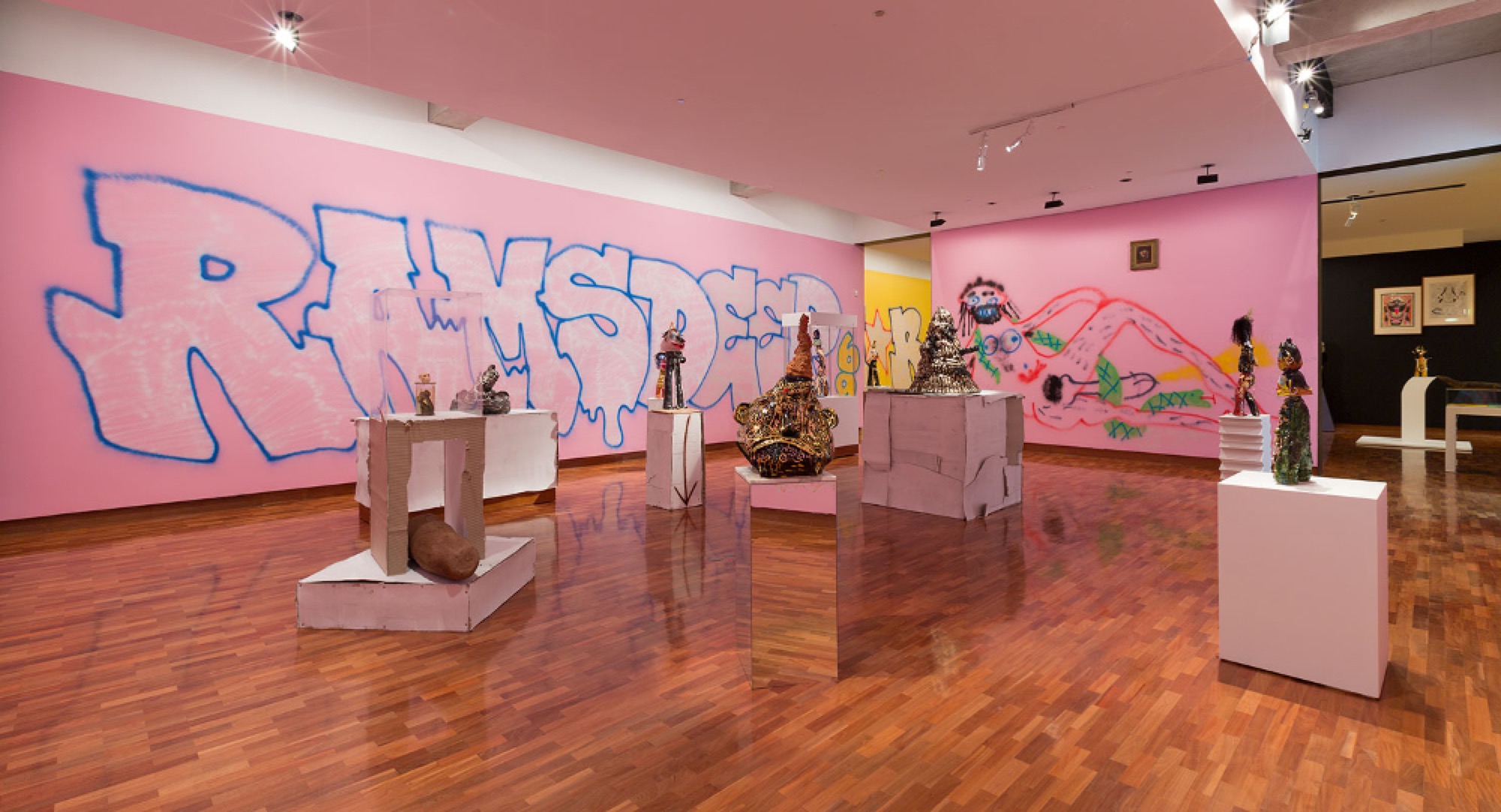 Ramesh Mario Nithiyendran, <em>In the Beginning</em>, 2016, Installation view, Ian Potter Museum of Art. Photo: Christian Capurro