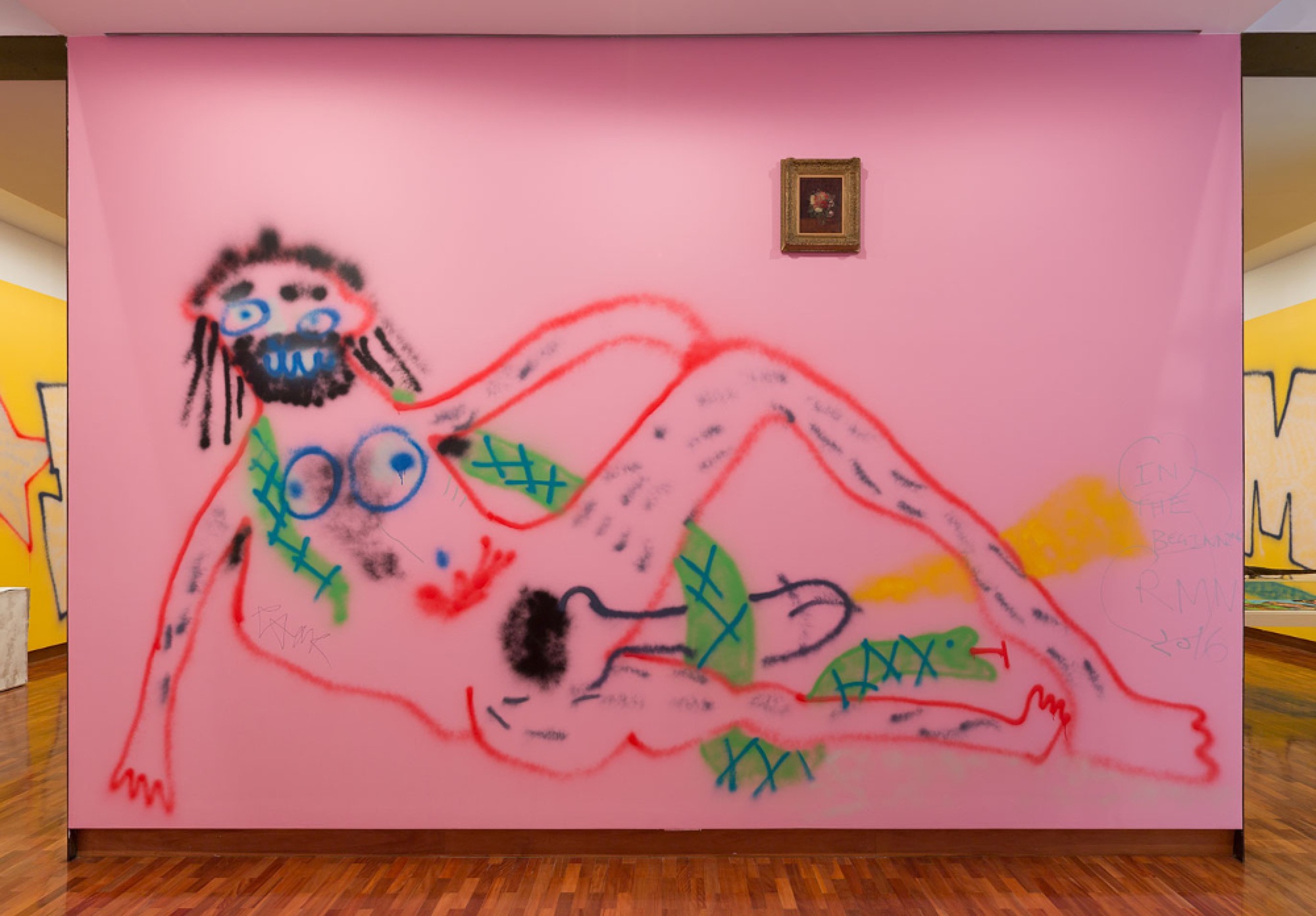 Ramesh Mario Nithiyendran, <em>In the Beginning</em>, 2016, Installation view, Ian Potter Museum of Art. Photo: Christian Capurro