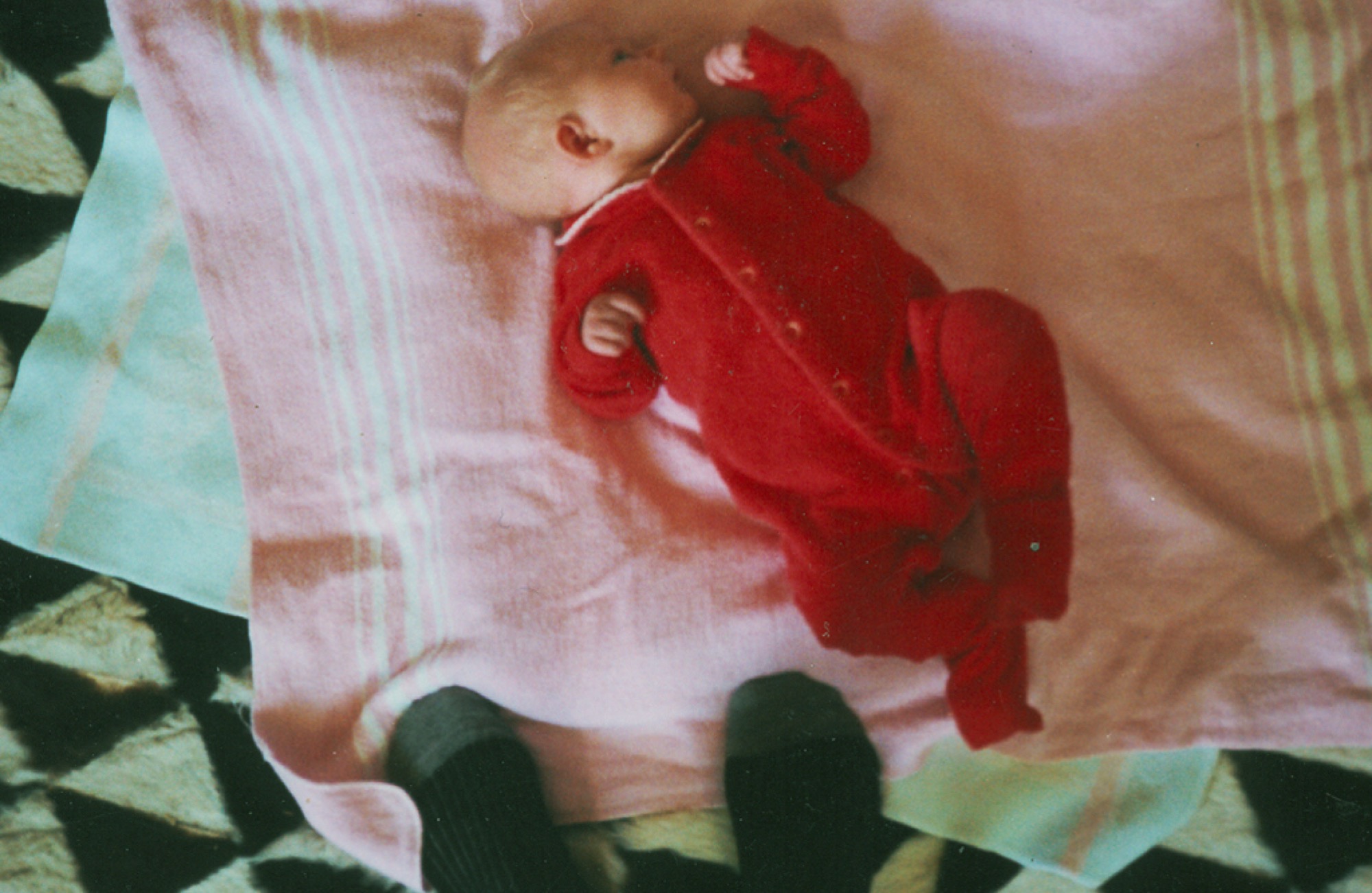 Elizabeth Gower, <em>Looking at Hannah, Beach Ave, Elwood 1988,</em> from <em>Places</em> (1980 – 2020) series, photographs, dimensions variable. Image credit: Courtesy of the artist.