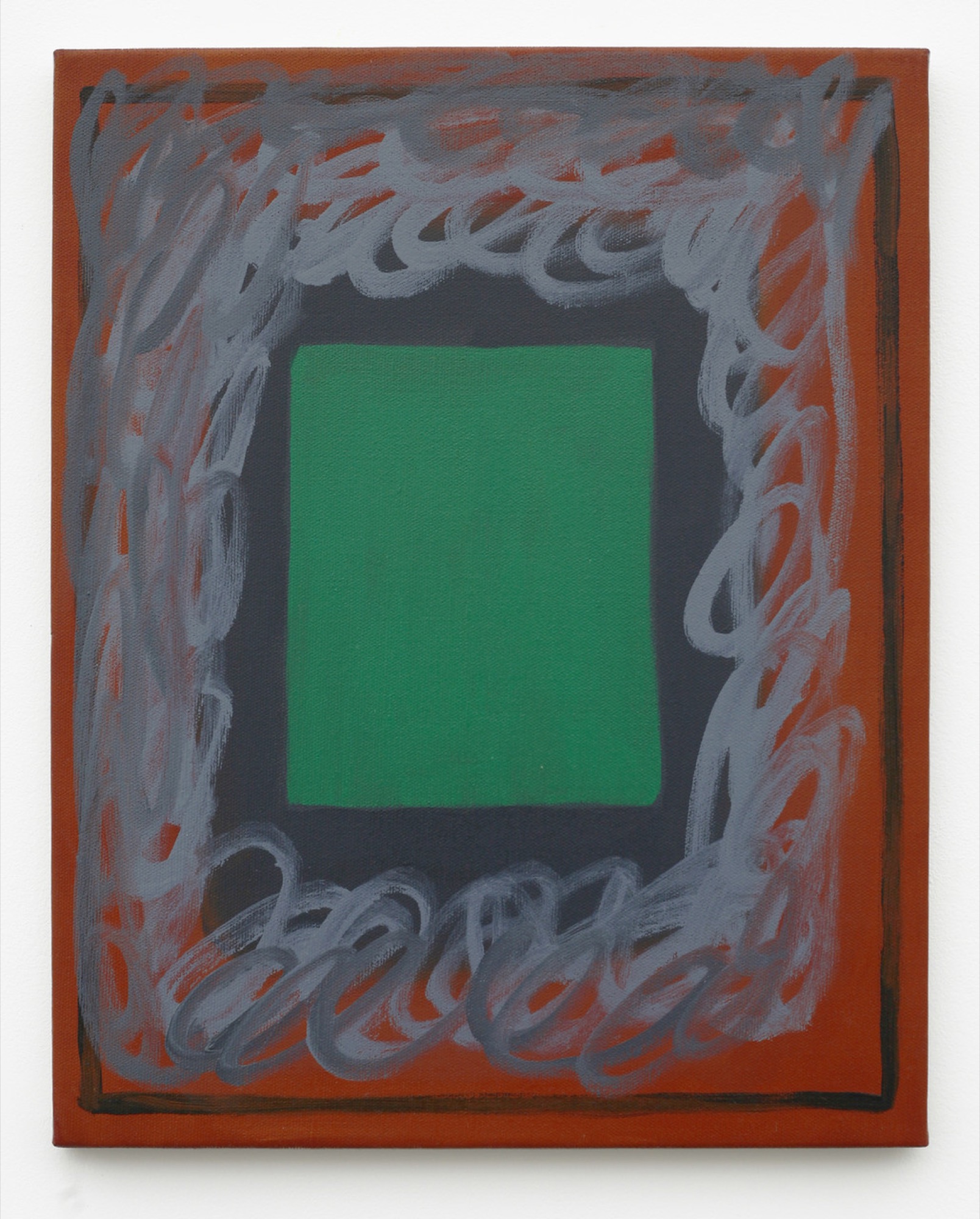 Elizabeth Newman, <em>Untitled</em> 2019, Oil on linen, 45 x 35 cm. Image credit: Neon Parc City.