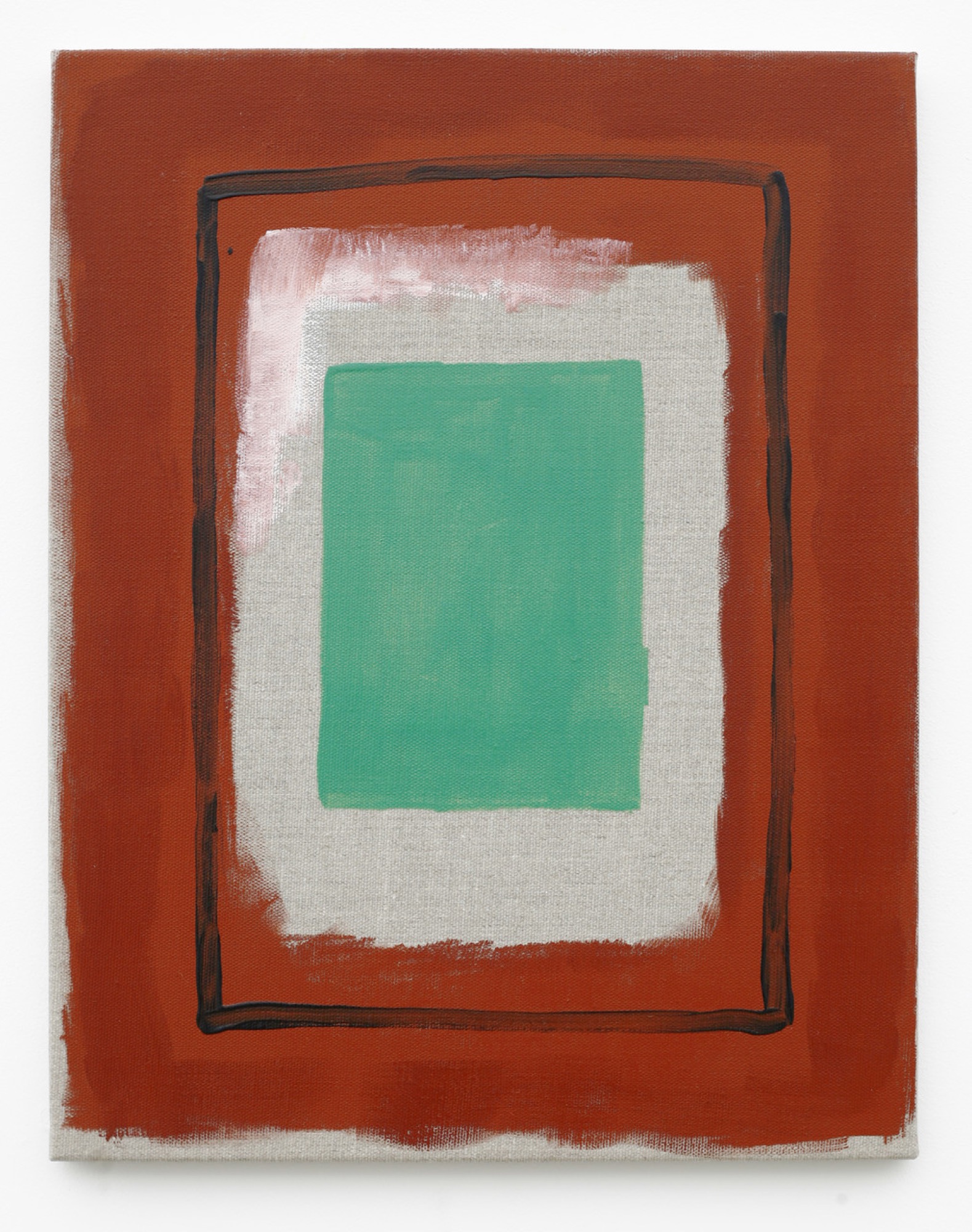 Elizabeth Newman, <em>Untitled</em> 2019, Oil on linen, 45 x 35 cm. Image credit: Neon Parc City.