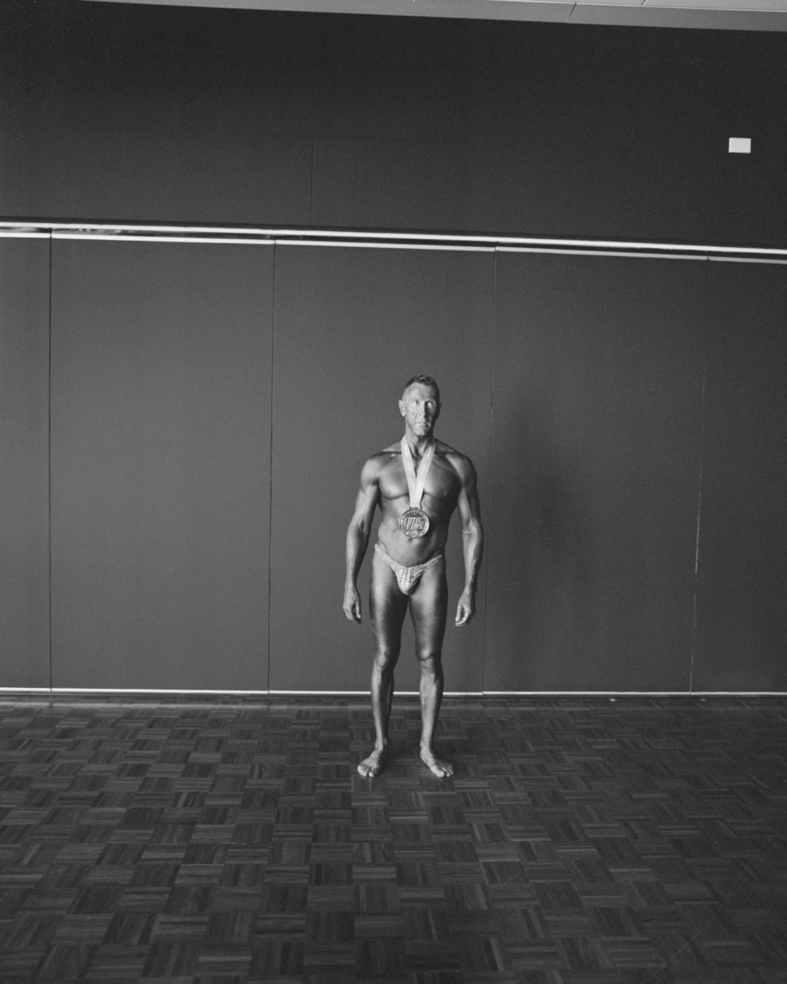 Emma Phillips, <em>Untitled (muscleman)</em>, 2018. Courtesy the artist and ReadingRoom, Melbourne.