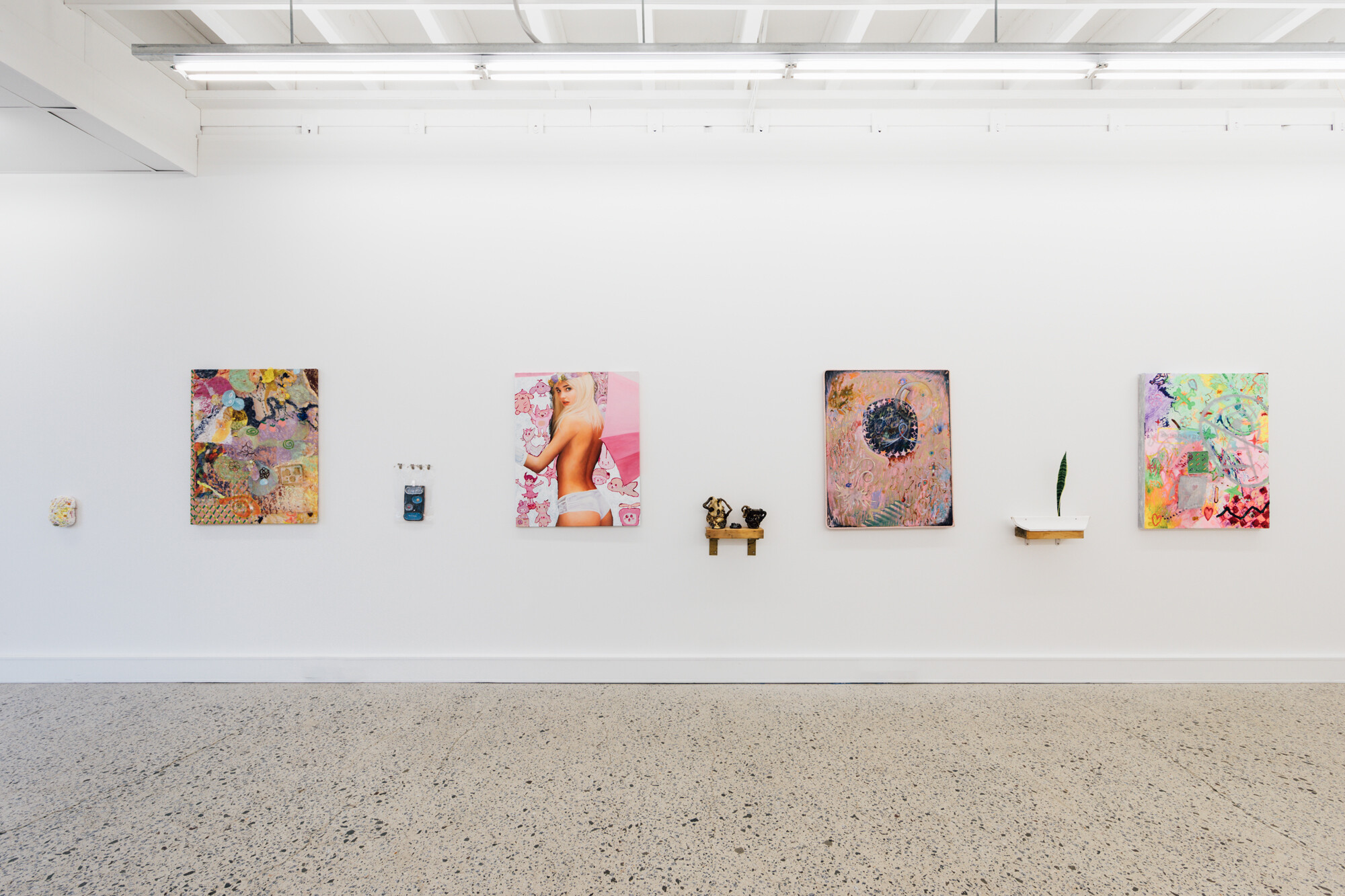 <p>Installation view, Jemi Gale, <em>every painting has a friend</em>, Mary Cherry, Melbourne, photo: Lauren Dunn</p>