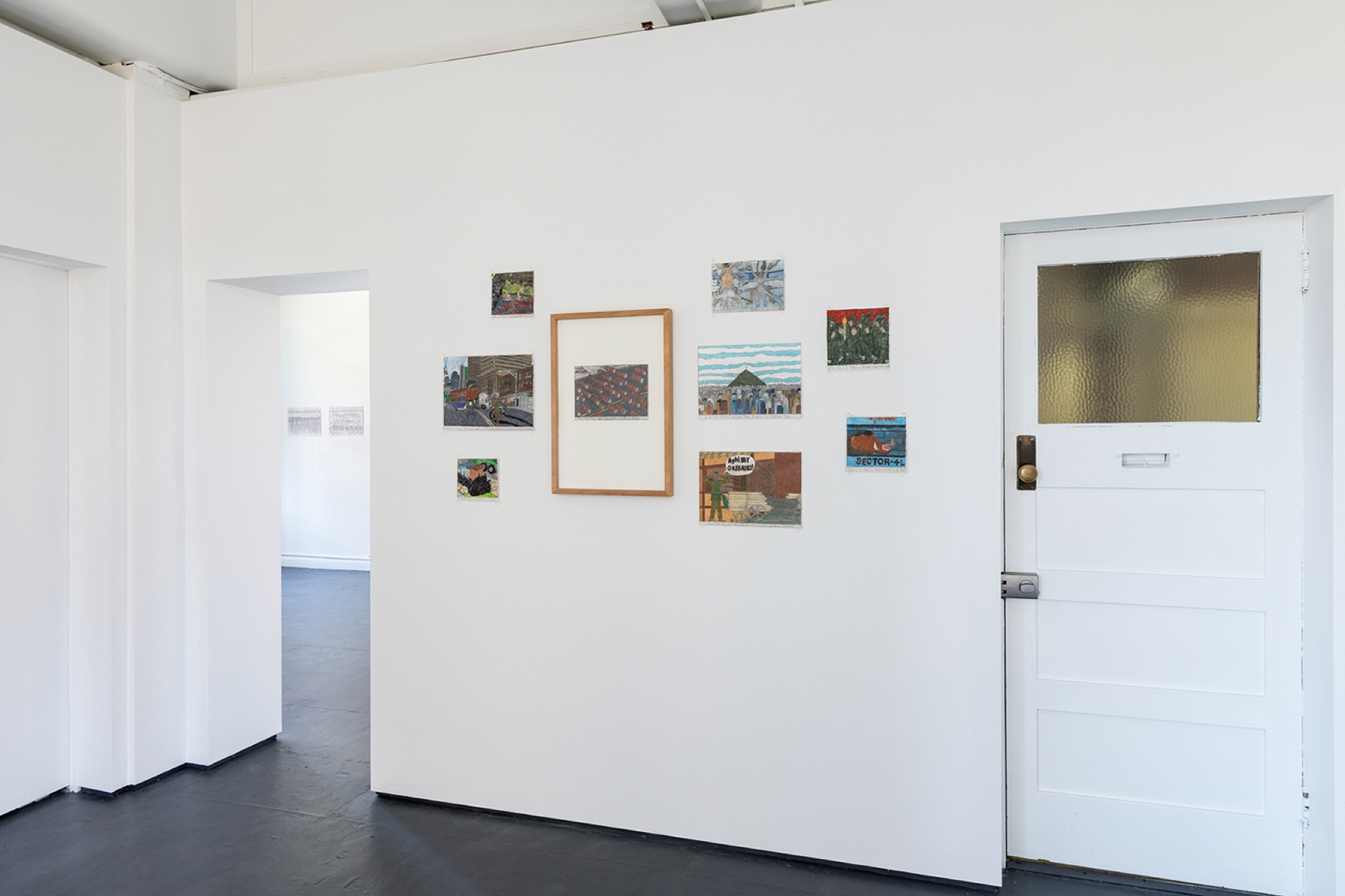 Samraing Chea, <em>Universal Drawings</em>, installation view, courtesy the artist and Arts Project Australia. Photo: Andrew Curtis.