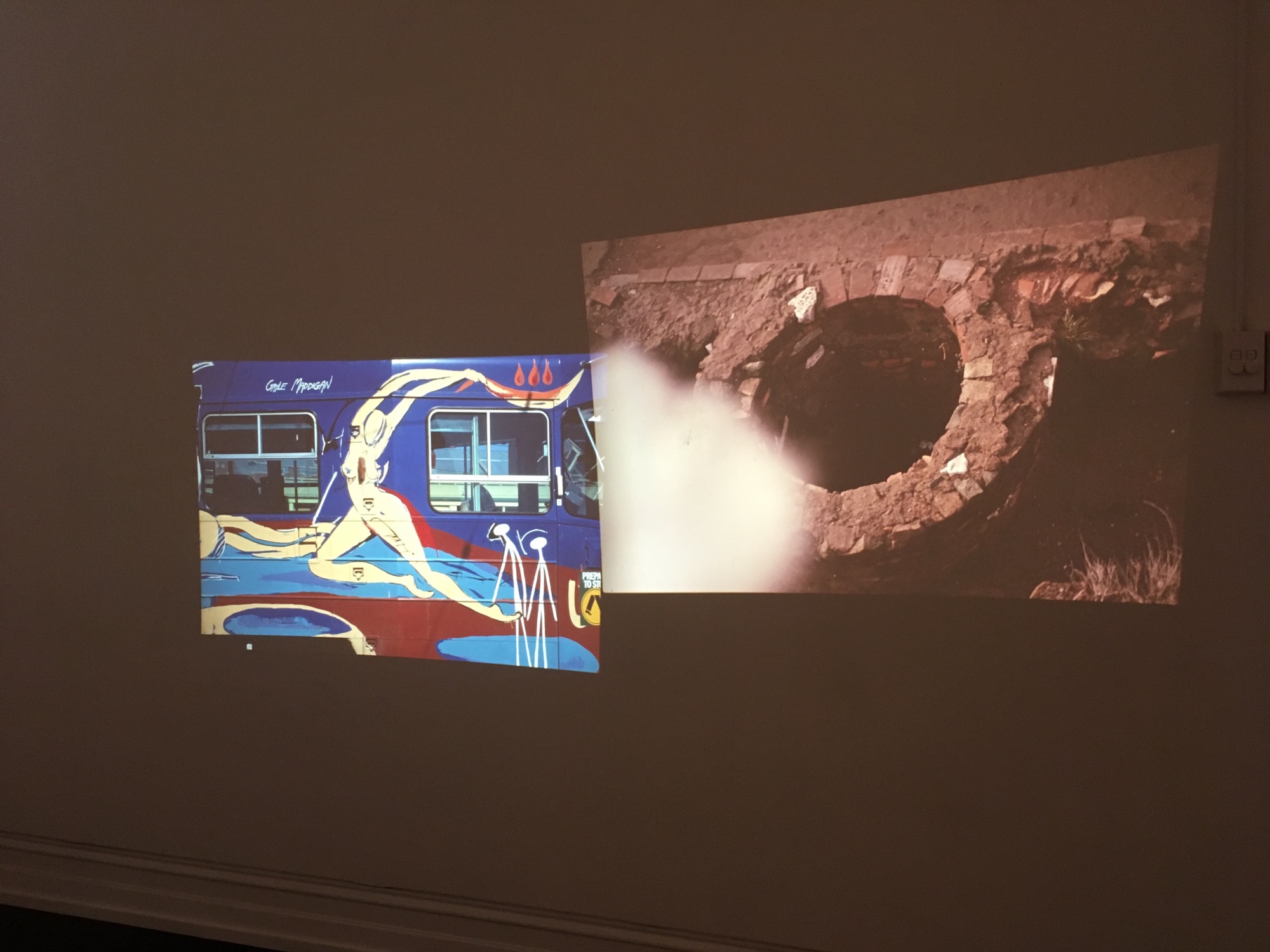 Natalie Thomas, <em>Finding the Field,</em> 2018.Women's Art Register slides.