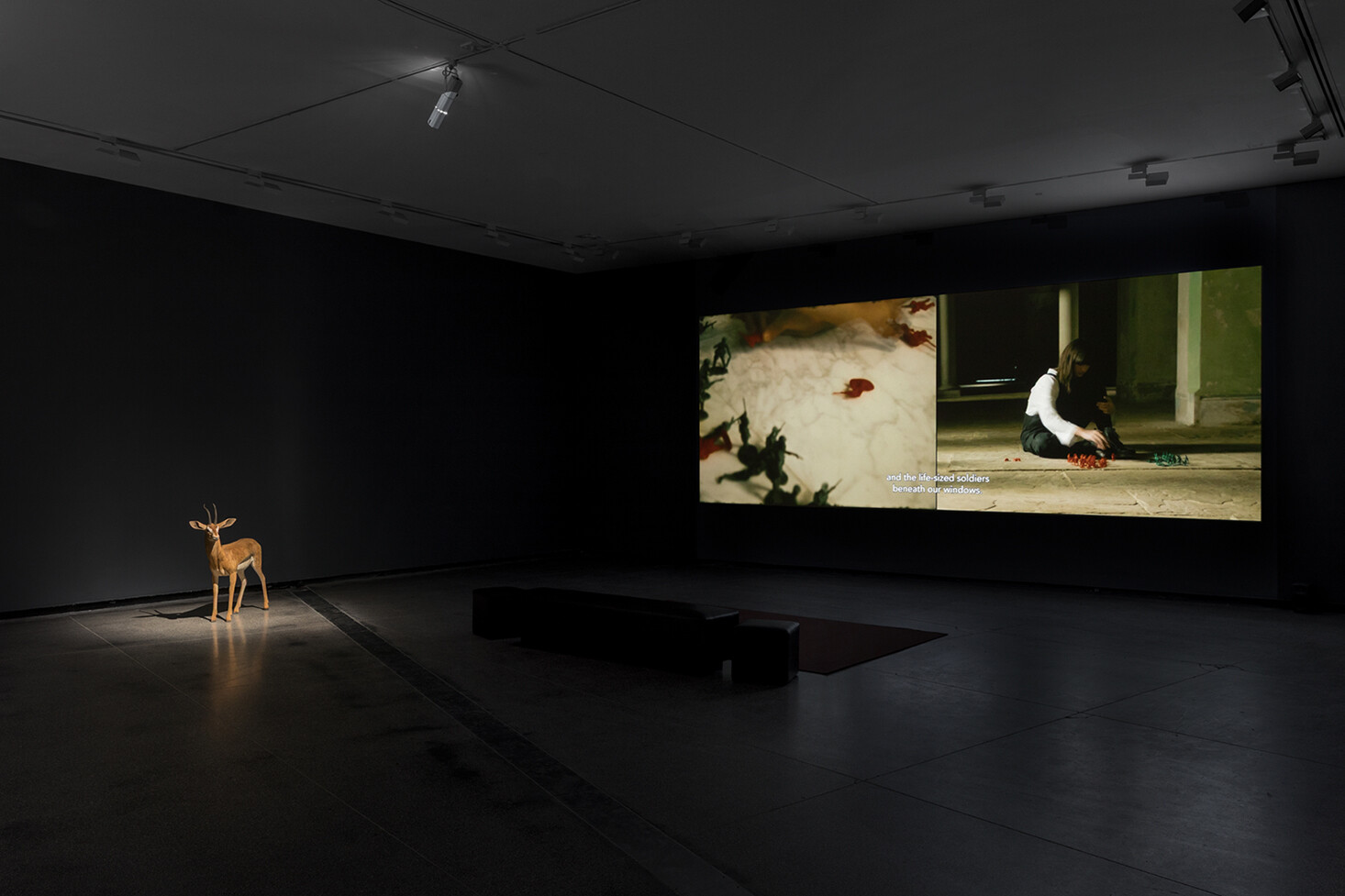 <p>Installation view of <em>Five Acts of Love</em>, 2025, Australian Centre for Contemporary Art, Melbourne. Photo: Andrew Curtis</p>