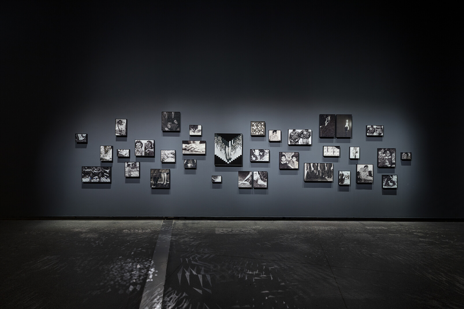 <p>Installation view of Ali Tahayori, <em>Archive of Longing</em>, 2024–25 series, Australian Centre for Contemporary Art, Melbourne. Courtesy the artist and THISISNOFANTASY, Naarm/Melbourne. Photo: Andrew Curtis</p>
