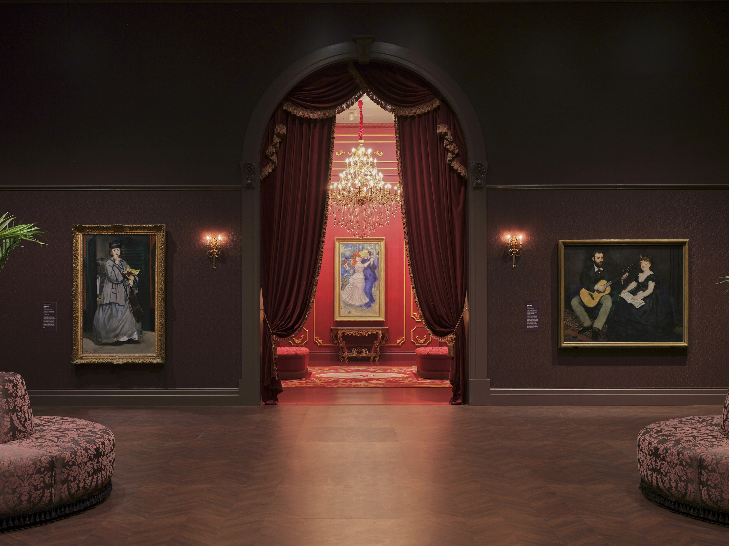 <p>Installation view of French Impressionism from the Museum of Fine Arts, Boston on display from 6 June to 5 October, at NGV International, Melbourne. Photo: Sean Fennessy</p>