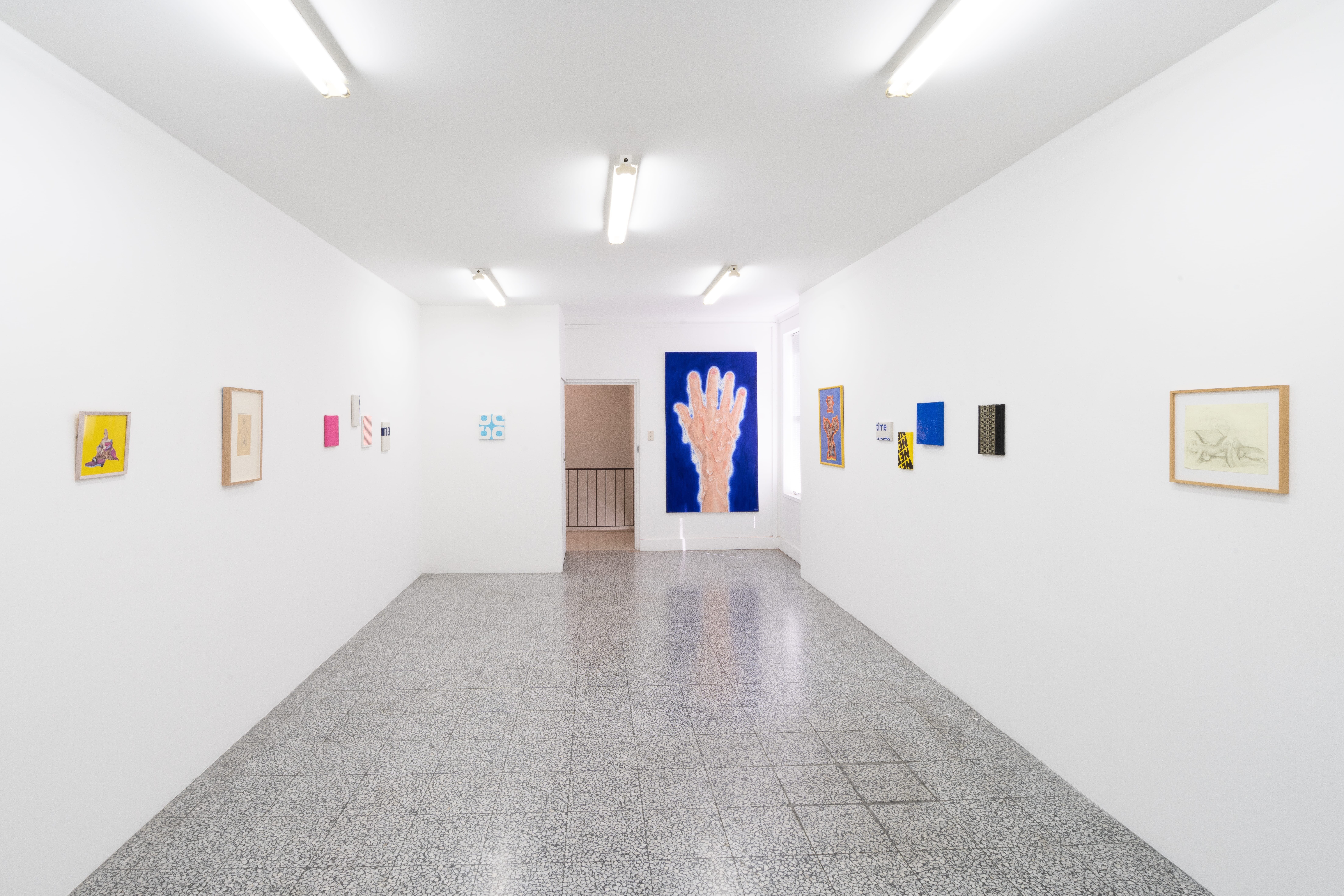 Installation view of Frozen Blood, 2023. Neon Parc (City). Courtesy of Neon Parc. Photo: Madé Spencer-Castle
