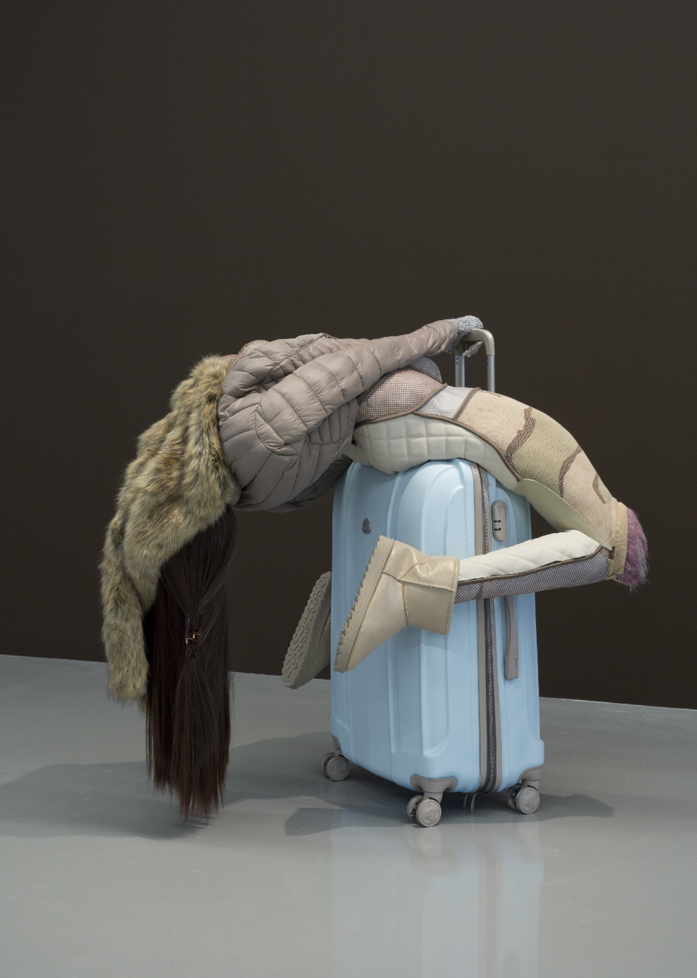 Anna Uddenberg, <em>Savage #2, (Quilted Crutch)</em>, 2017.