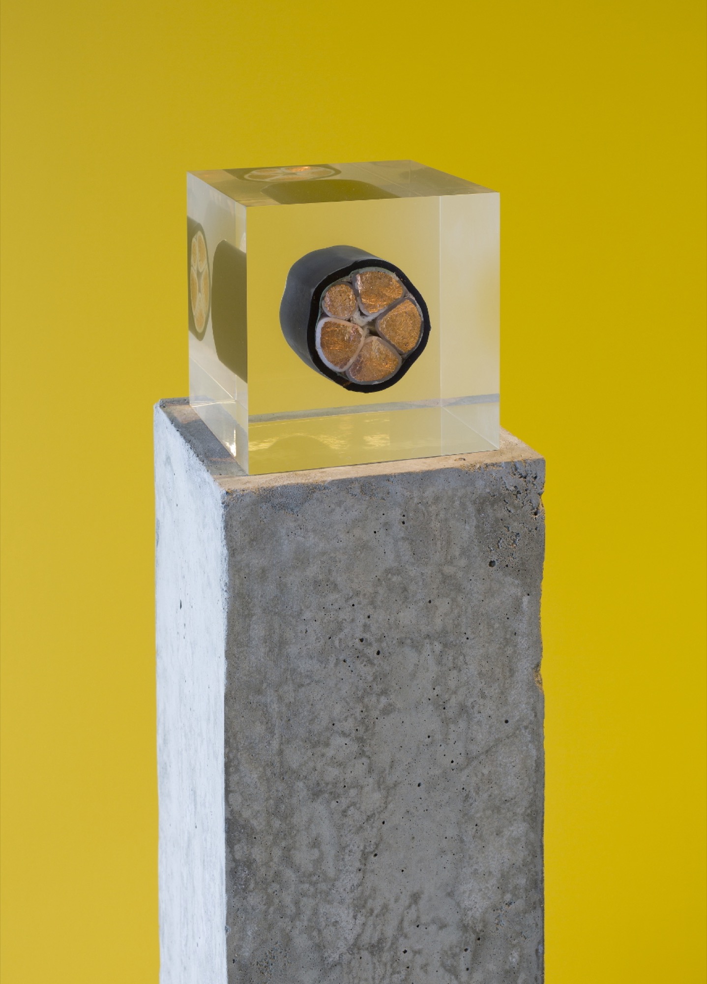 Nina Canell, <em>Brief Syllable (Thick)</em>, 2016.