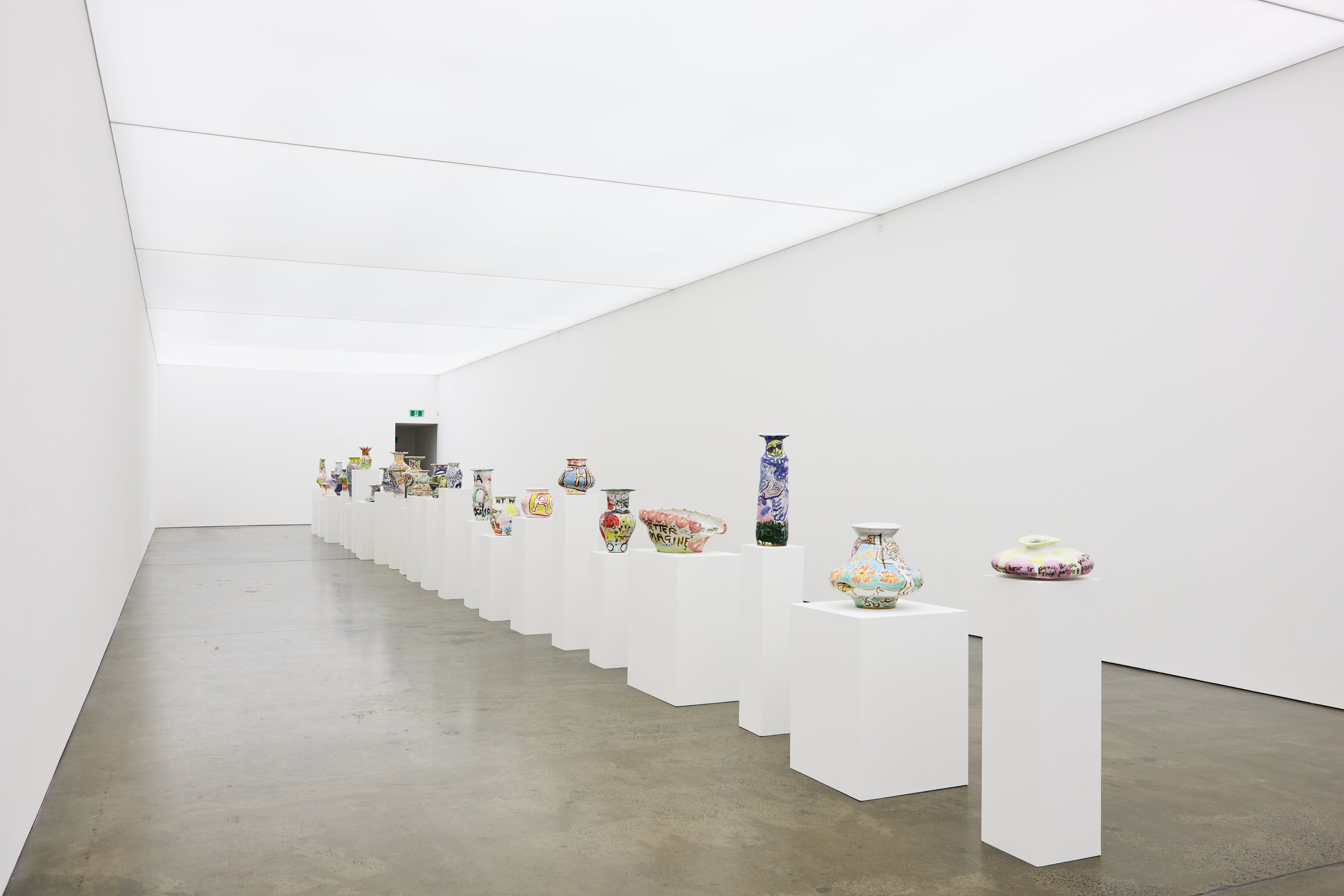 <p>Installation view, Georgia Morgan, <em>I Found a Marble and My Life Changed Forever</em>, Neon Parc Brunswick, Narrm/Melbourne, 2026. Courtesy of the artist and Neon Parc. Photo: Hamish Macdonald.</p>