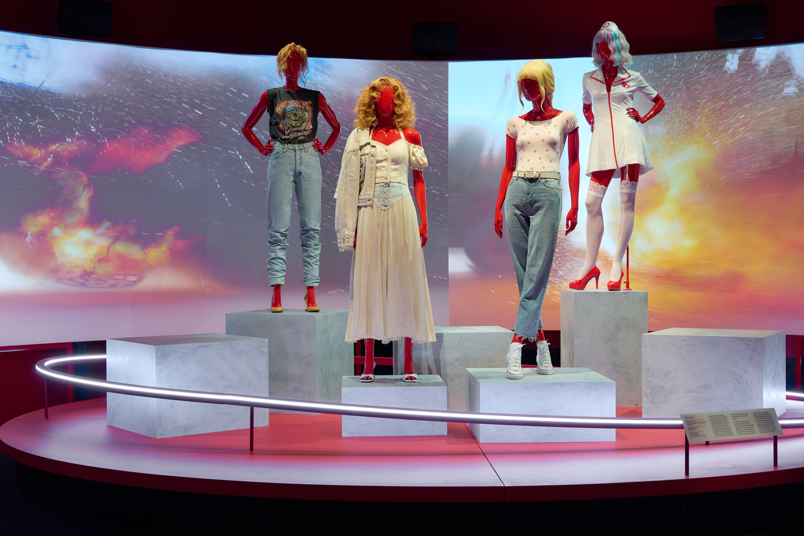 ACMI Goddess installation view, Photograph by Eugene Hyland
