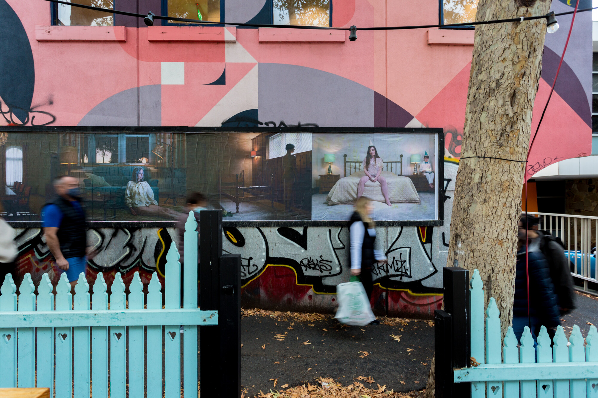 Florence Babin-Beaudry, <em>Portrait of Humanity 2022 Winner</em>, installation. Photo by J Forsyth, courtesy of Photo Australia.