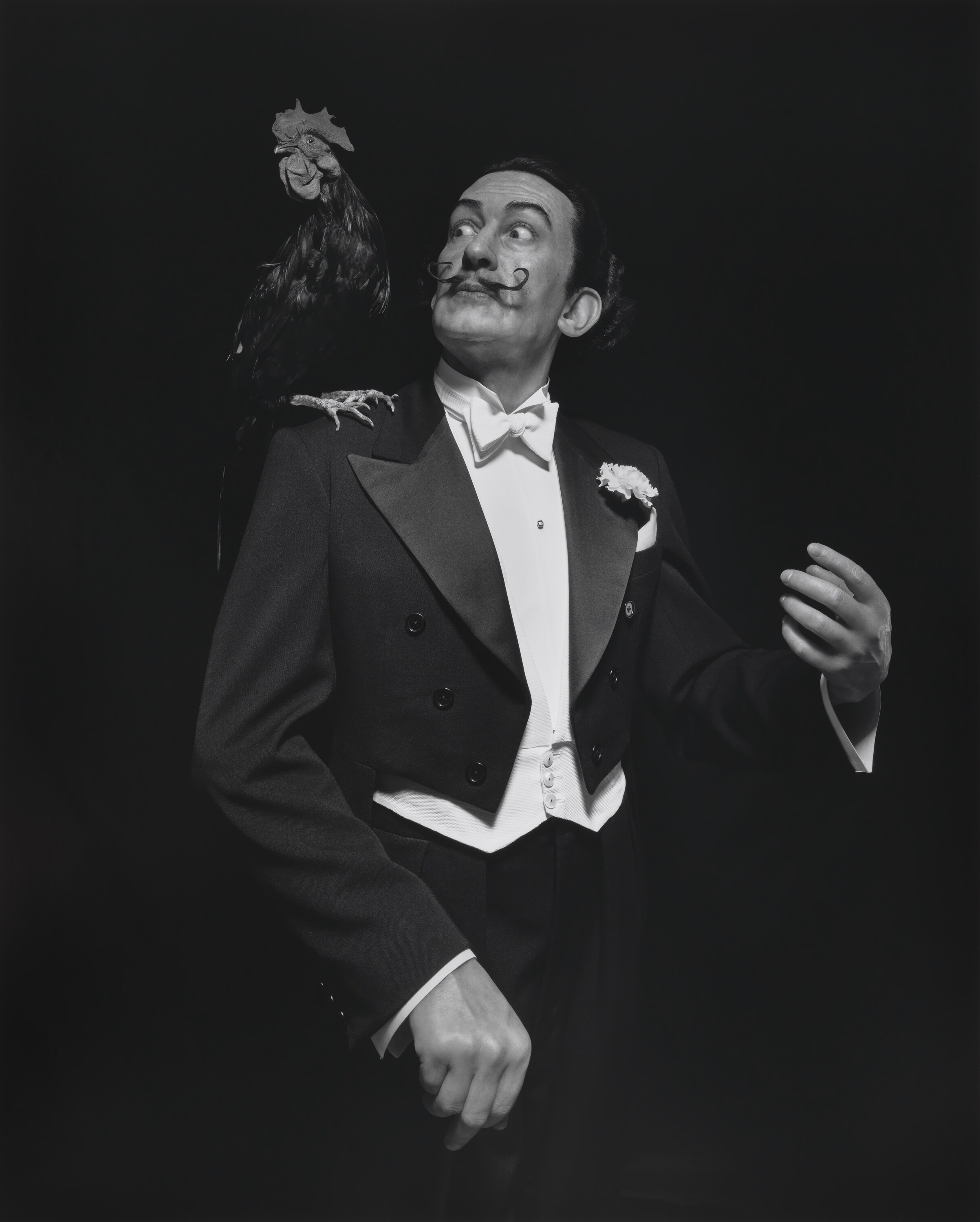 <p>Hiroshi Sugimoto, <em>Salvador Dali</em>, 1999, gelatin silver print, image courtesy and © Hiroshi Sugimoto</p>