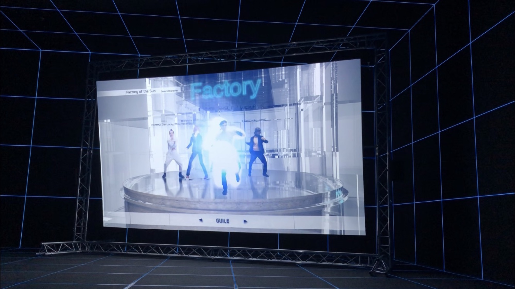 Hito Steyerl, <em>Factory of the Sun,</em> 2015. Installation view at National Gallery of Victoria. Photo: Amelia Winata.