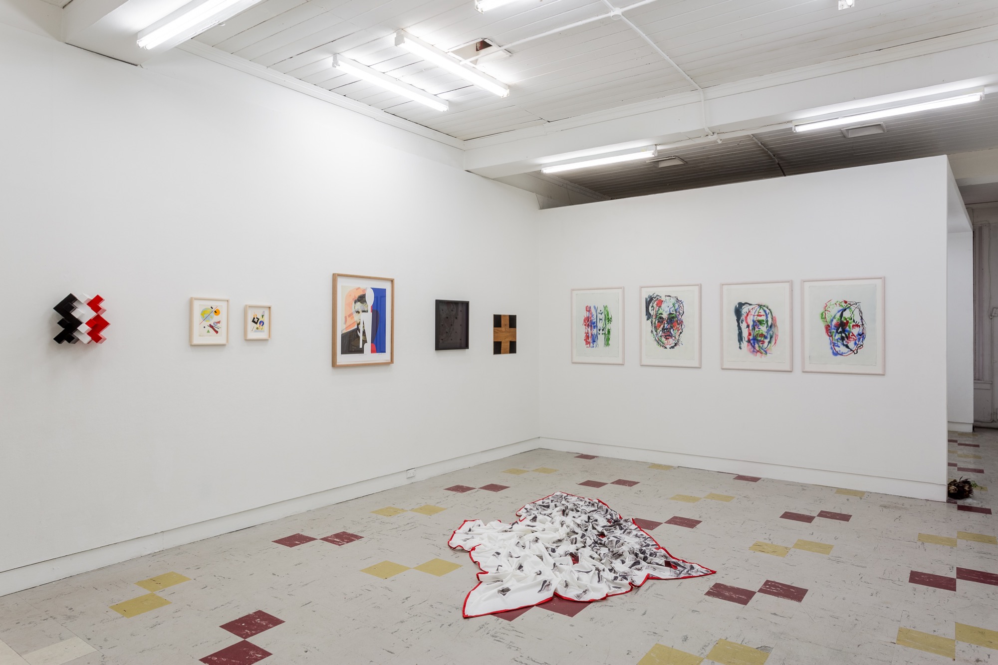 “I can see Russia from here”, installation view.