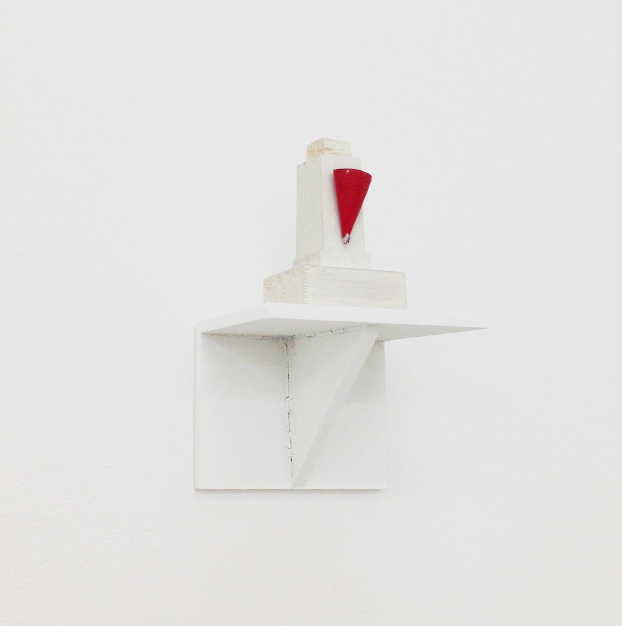 Eugene Carchesio, <em>Untitled</em>, c. mid 1980, wood construction.