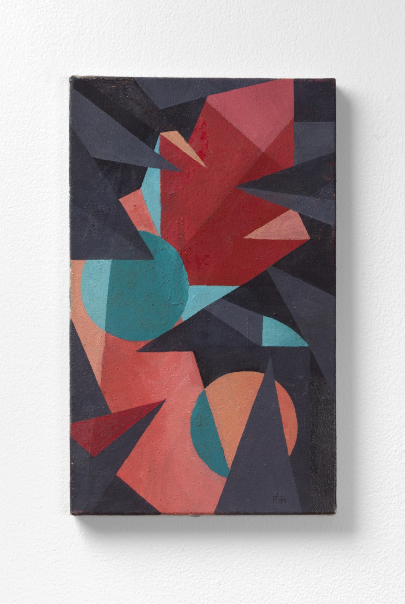 <p>Paul McKenzie, <em>Untitled</em> 1989, oil on canvas. Photograph: Matthew Stanton.</p>