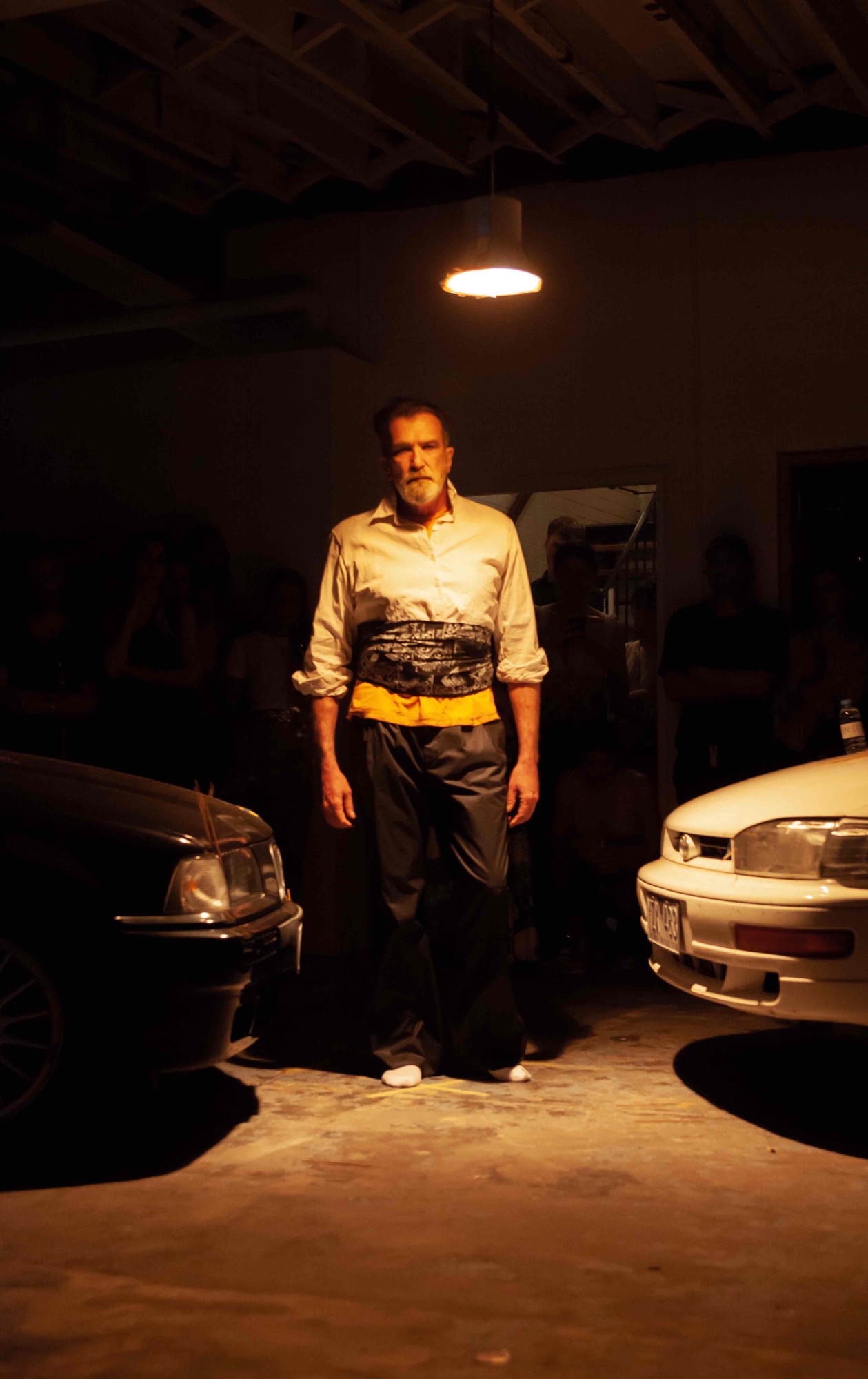 Brendan Morris, In Costume, <em>Arthur Look 2,</em> 2019. Photo by Phebe Schmidt.