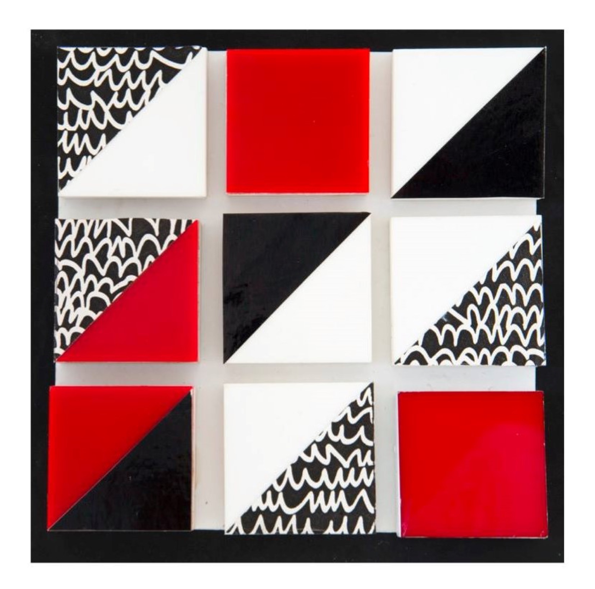 Isabel DAVIES, <em>Square variations</em>, 2017 — 2019, mixed media, various dimensions. © Isabel Davies.