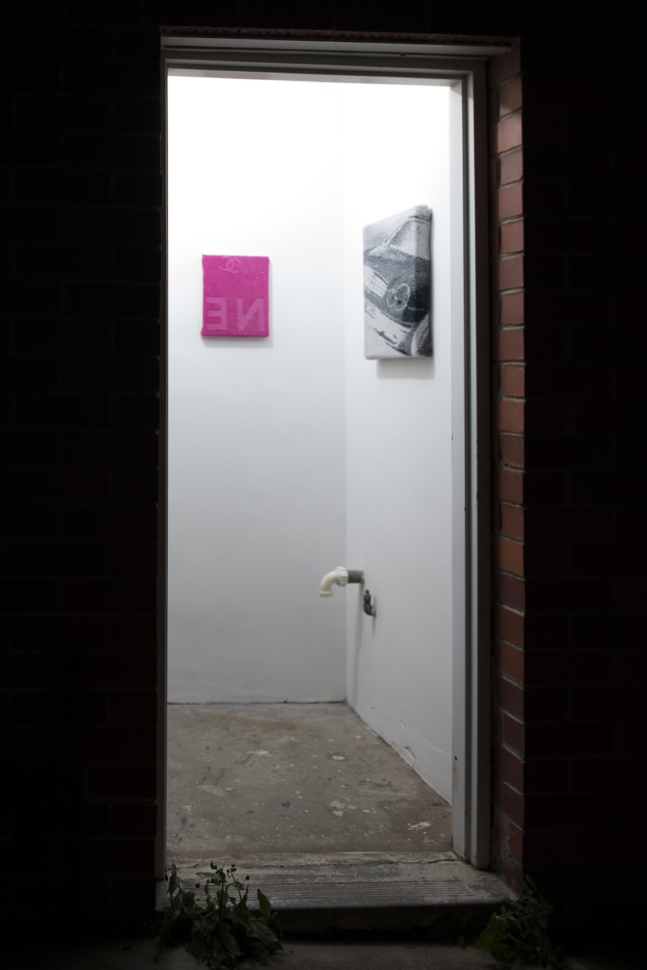 Installation view of Isabella Darcy, <em>Luxury & Labour</em>, 2020, Disneyland Paris, Melbourne. Photo: Jordan Halsall