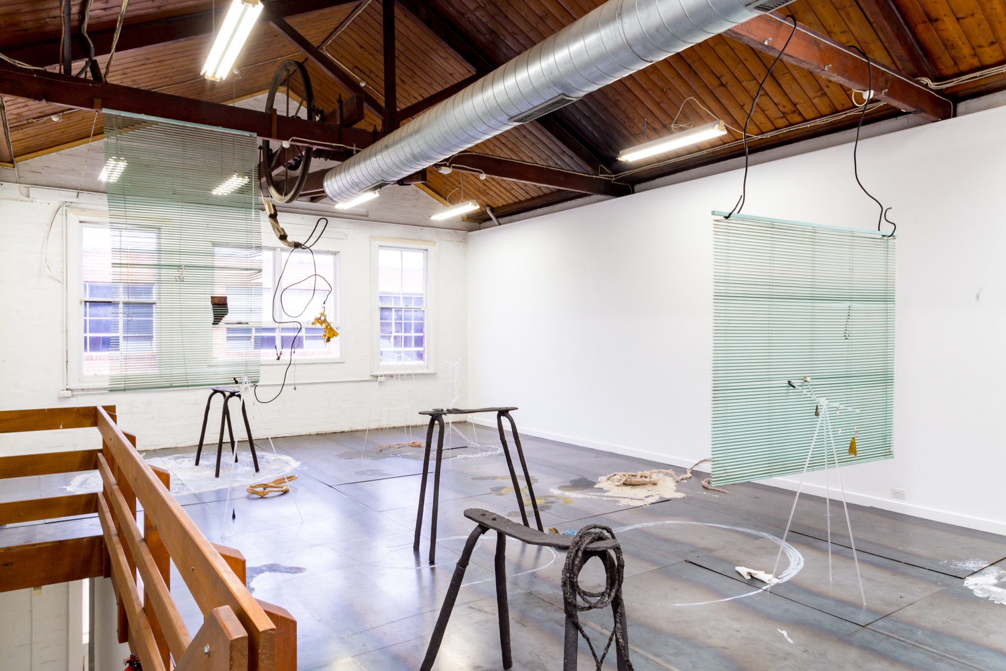 Isadora Vaughan, <em>Recalcitrant Bodies</em>, installation view. Photography: André Piguet.