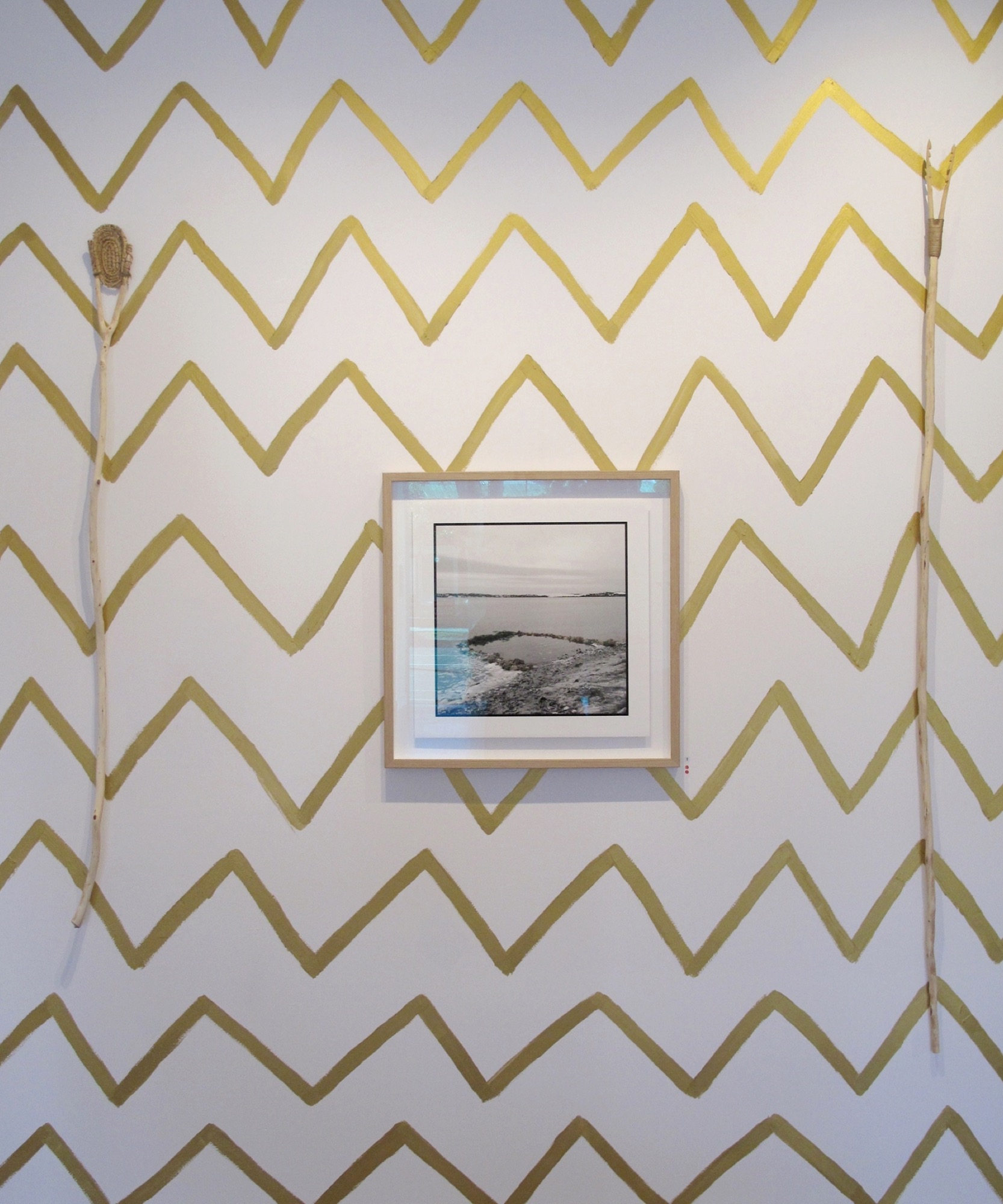 James Tylor, <em>un-resettling</em>, 2017, installation view. Courtesy the artist and Vivien Anderson Gallery