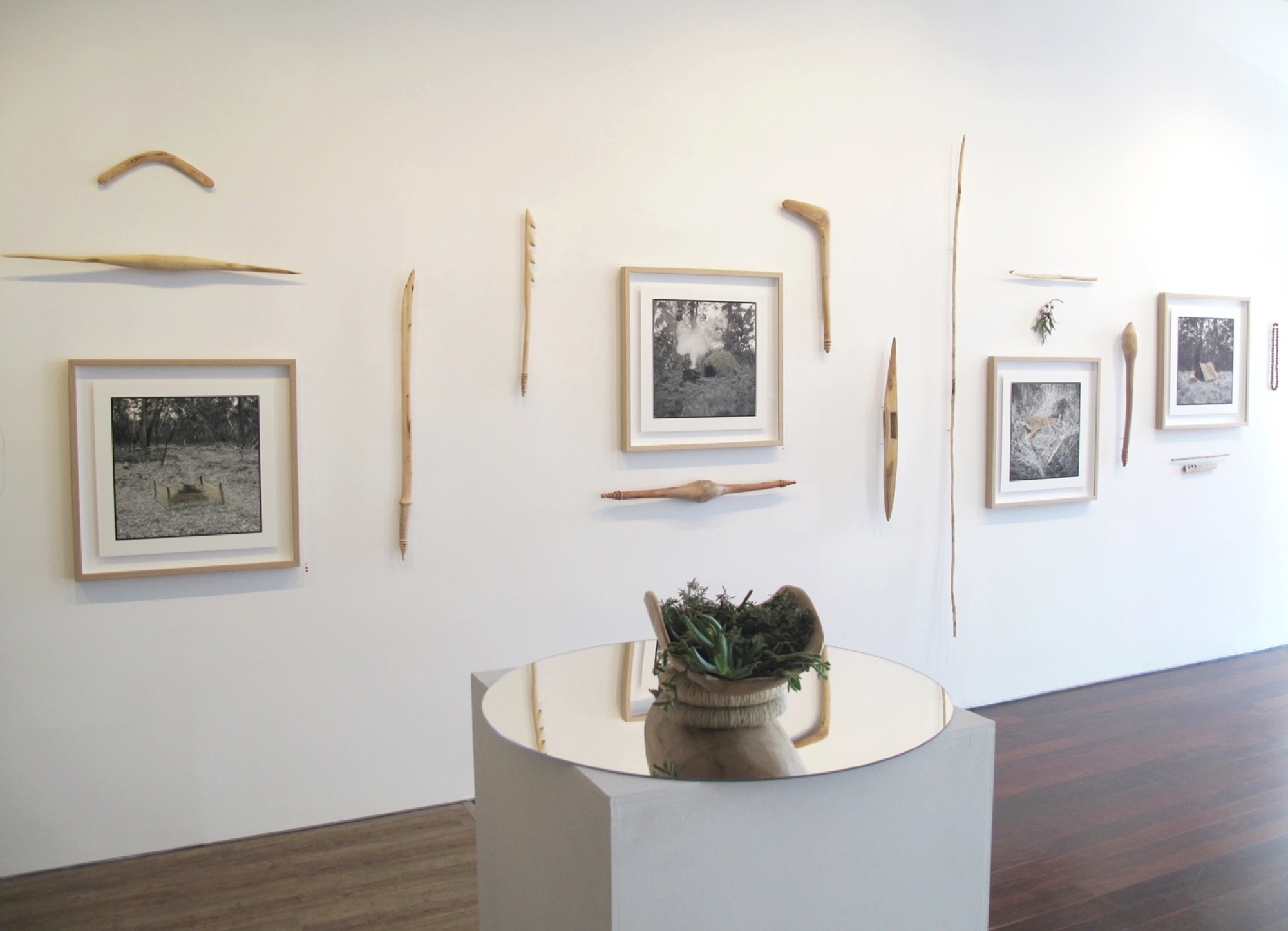 James Tylor, <em>un-resettling</em>, 2017, installation view. Courtesy the artist and Vivien Anderson Gallery