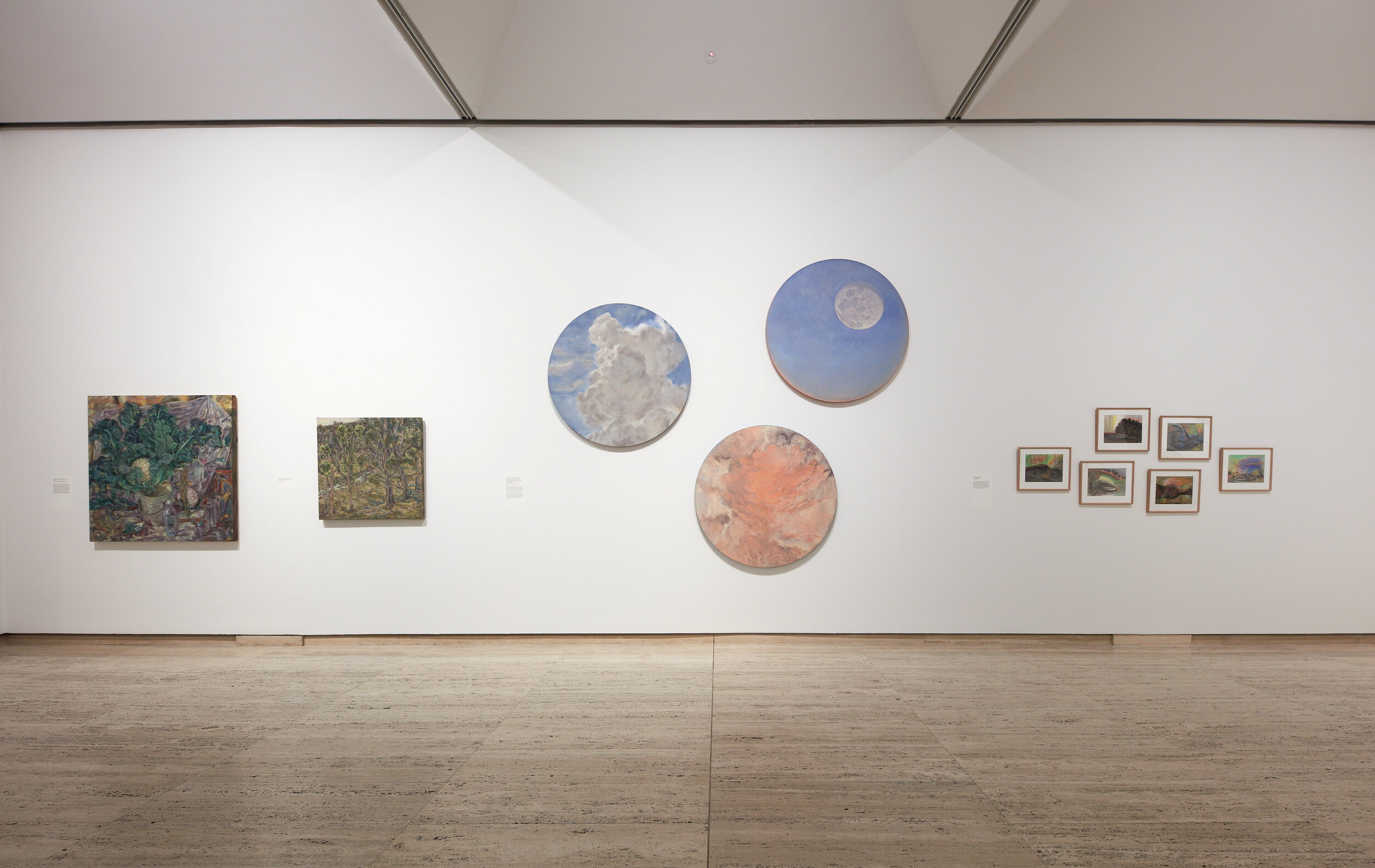 <p>Installation view of <em>Janet Dawson: Far Away, So Close </em>at the Art Gallery of New South Wales, 19 July 2025 – 18 January 2026. Artworks © Janet Dawson, photo: Art Gallery of New South Wales, Jenni Carter.</p>