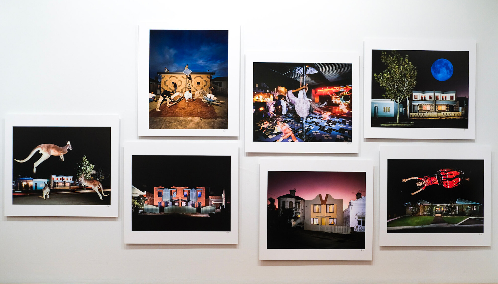 <p>Installation view of <em>John Gollings Artist Room</em>, 2026. East wall. Photography by Jack Le Riche.</p>