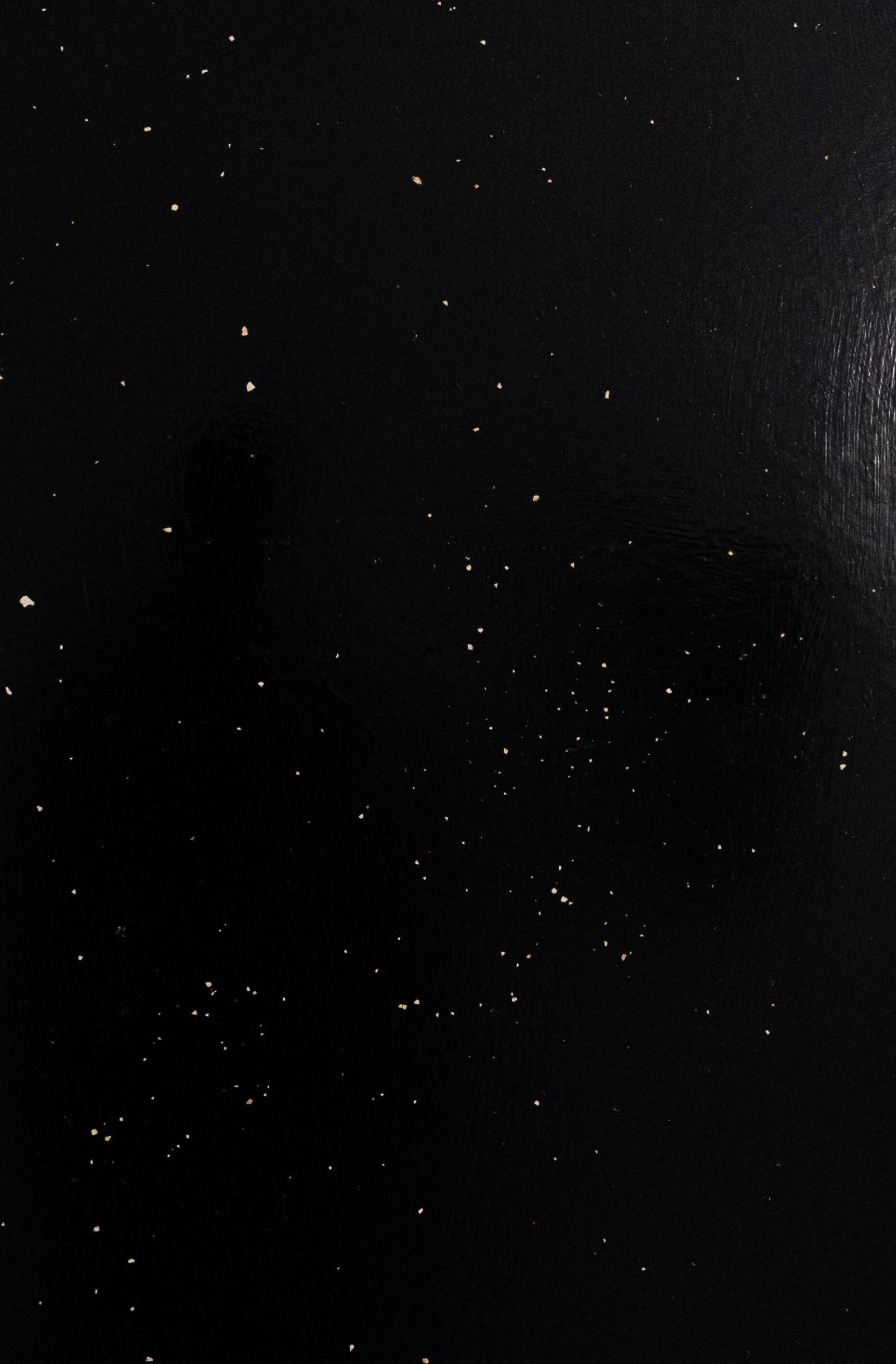 <p>Detail of <em>Untitled (Starry Night)</em>, 1986, eggshell and enamel on plywood, 51 x 40.5 cm. Courtesy of The Estate of John Nixon, and Anna Schwartz Gallery, Melbourne. Photo: Timilehin Tolulope Akindoyeni.</p>