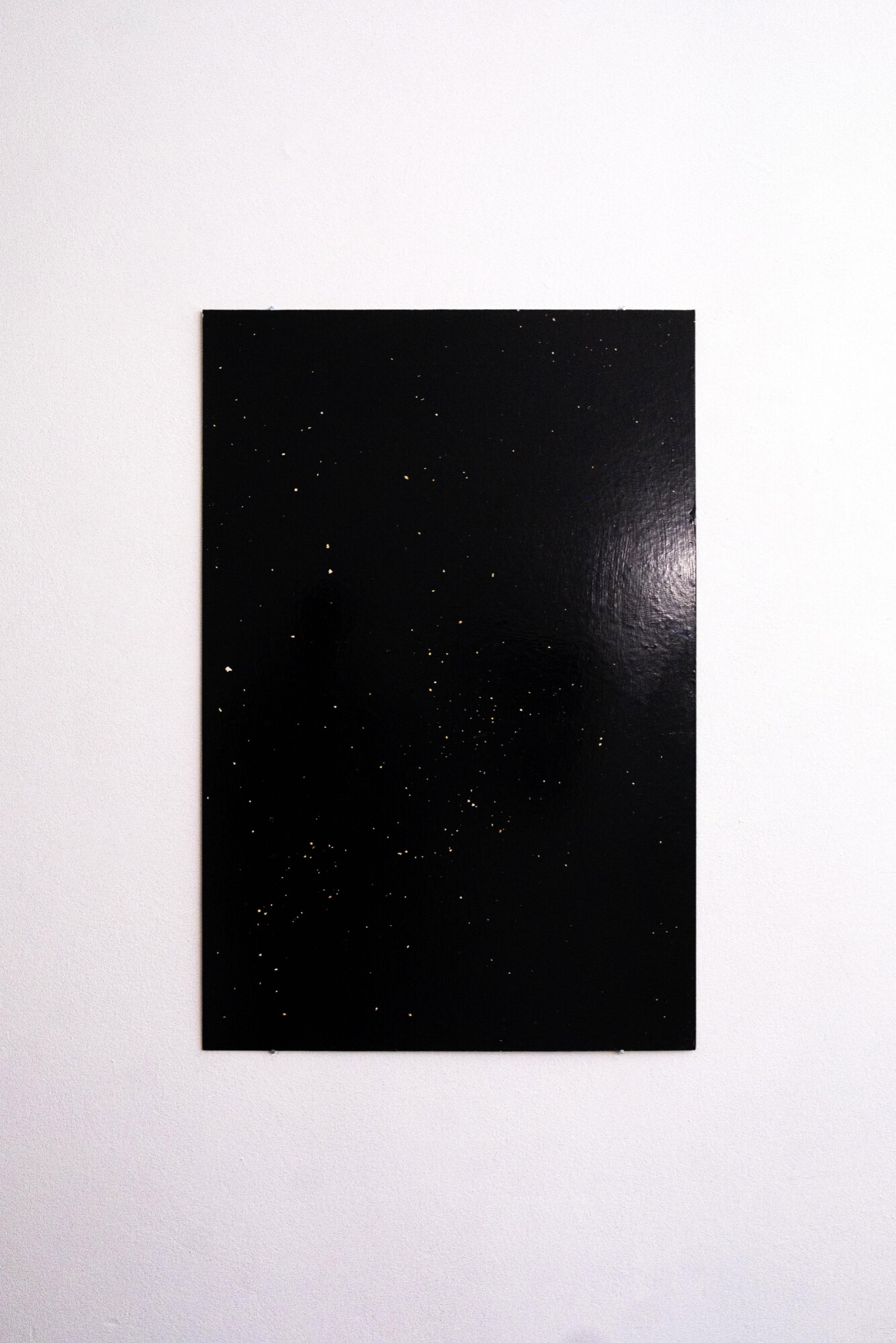 <p><em>Untitled (Starry Night),</em> 1986, eggshell and enamel on plywood, 51 x 40.5 cm. Courtesy of The Estate of John Nixon, and Anna Schwartz Gallery, Melbourne. Photo: Timilehin Tolulope Akindoyeni.</p>