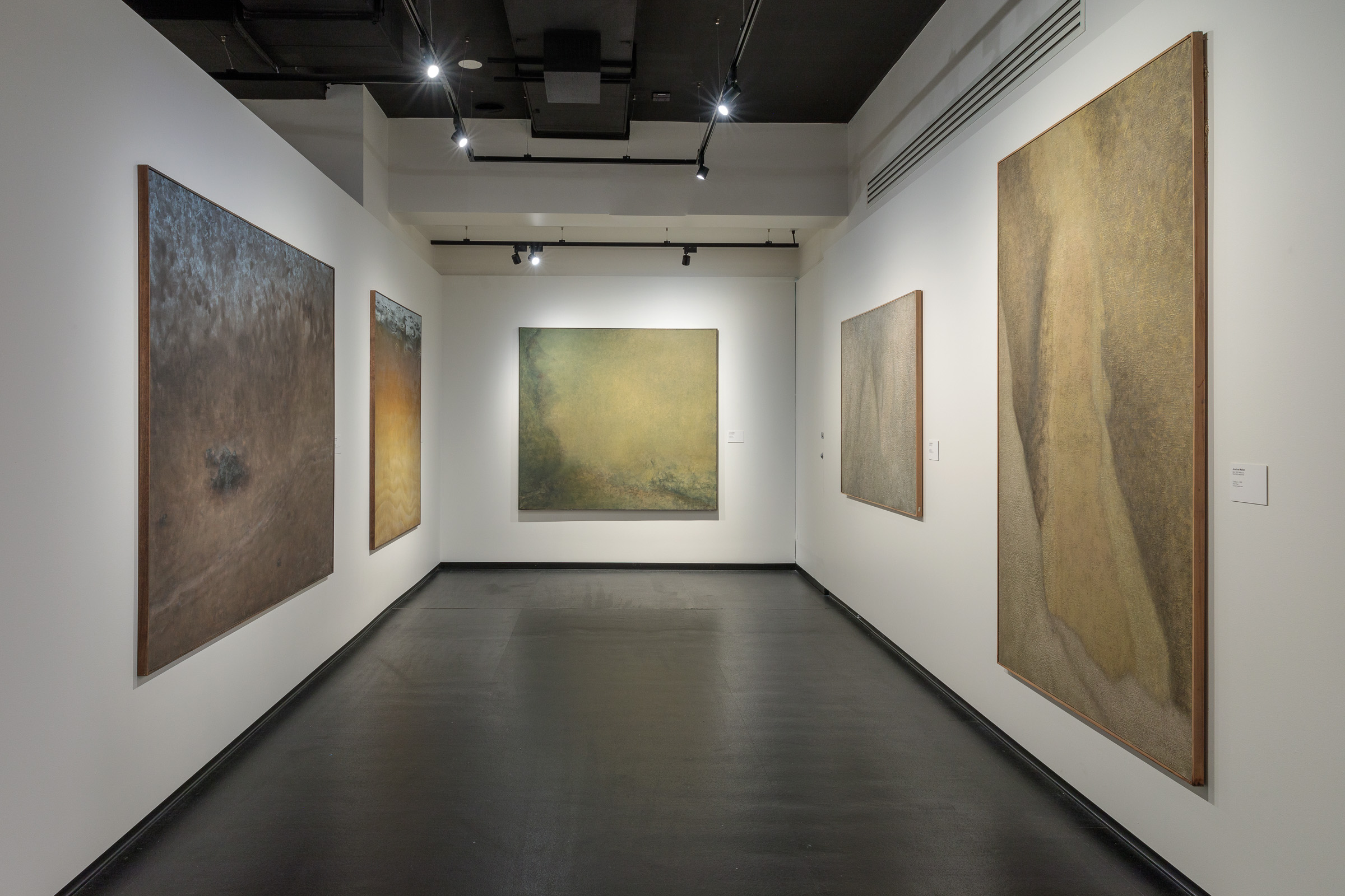 Installation view of <em>Jonathan Walker: Capturing things usually screened</em>. Courtesy Bayside Gallery. Photo: Mark Ashkanasy